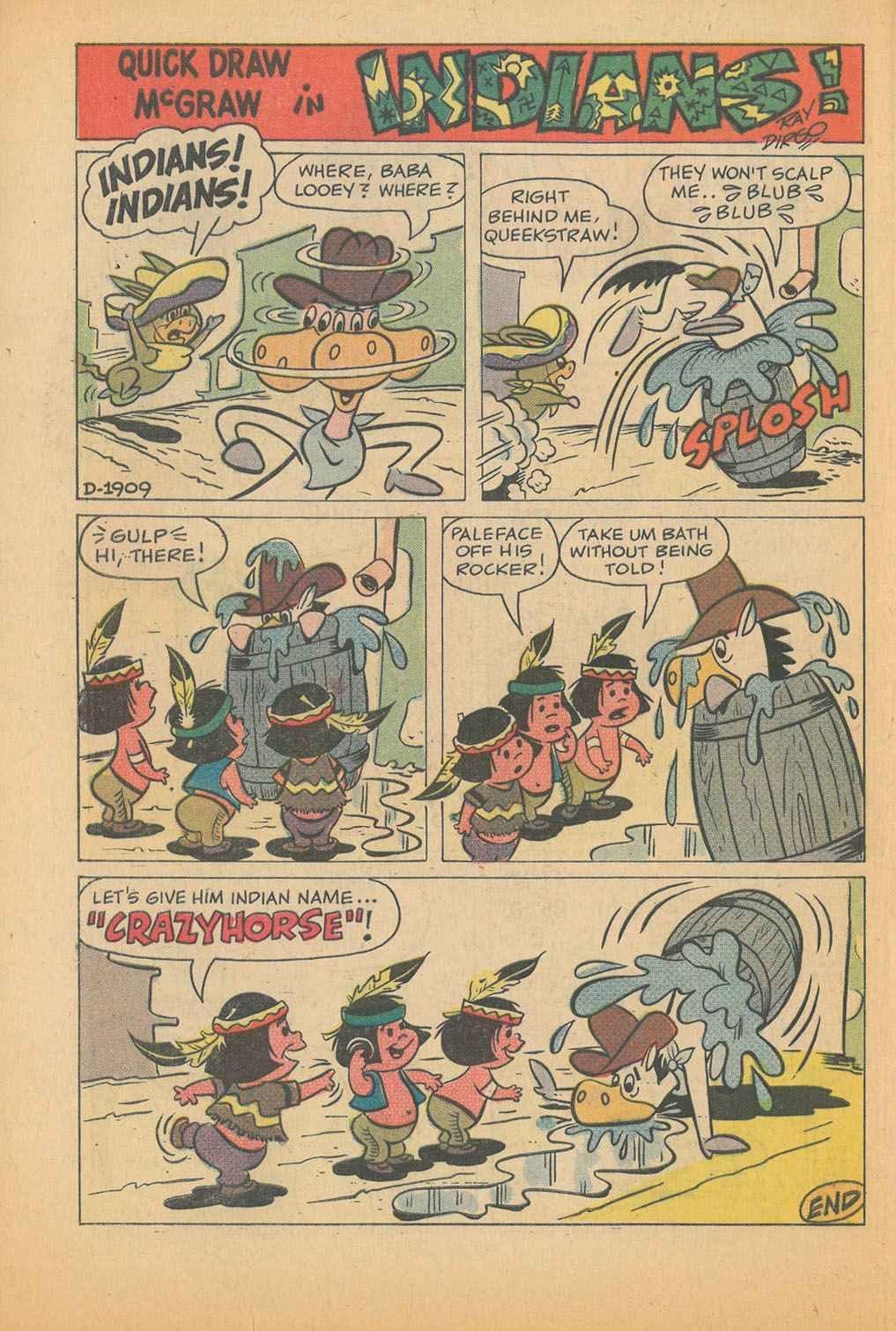 Read online Quick Draw McGraw comic -  Issue #7 - 25