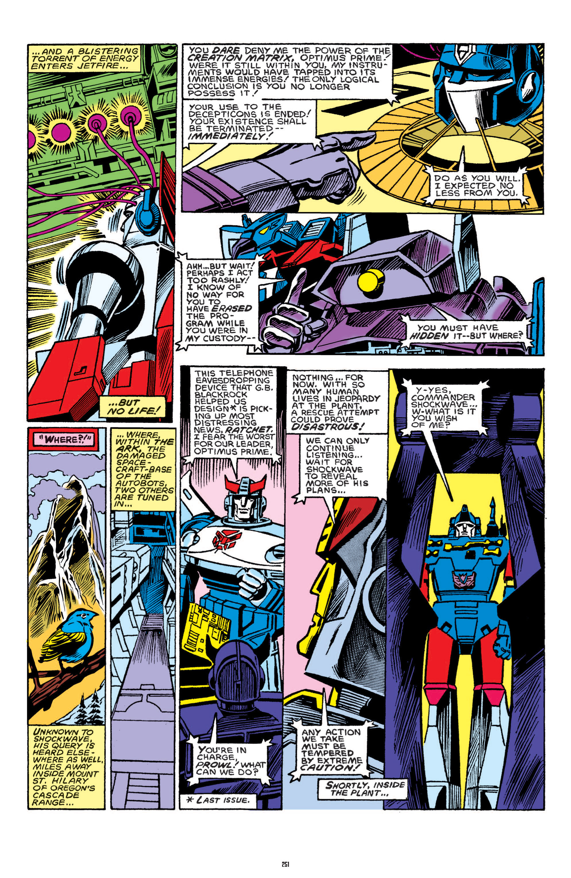 Read online The Transformers Classics comic -  Issue # TPB 1 - 252