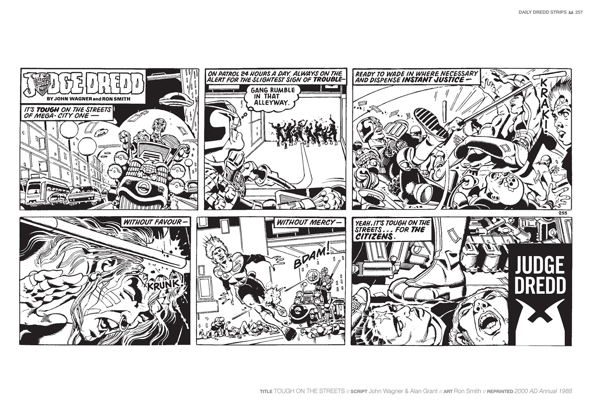 Read online Judge Dredd: The Daily Dredds comic -  Issue # TPB 1 - 260
