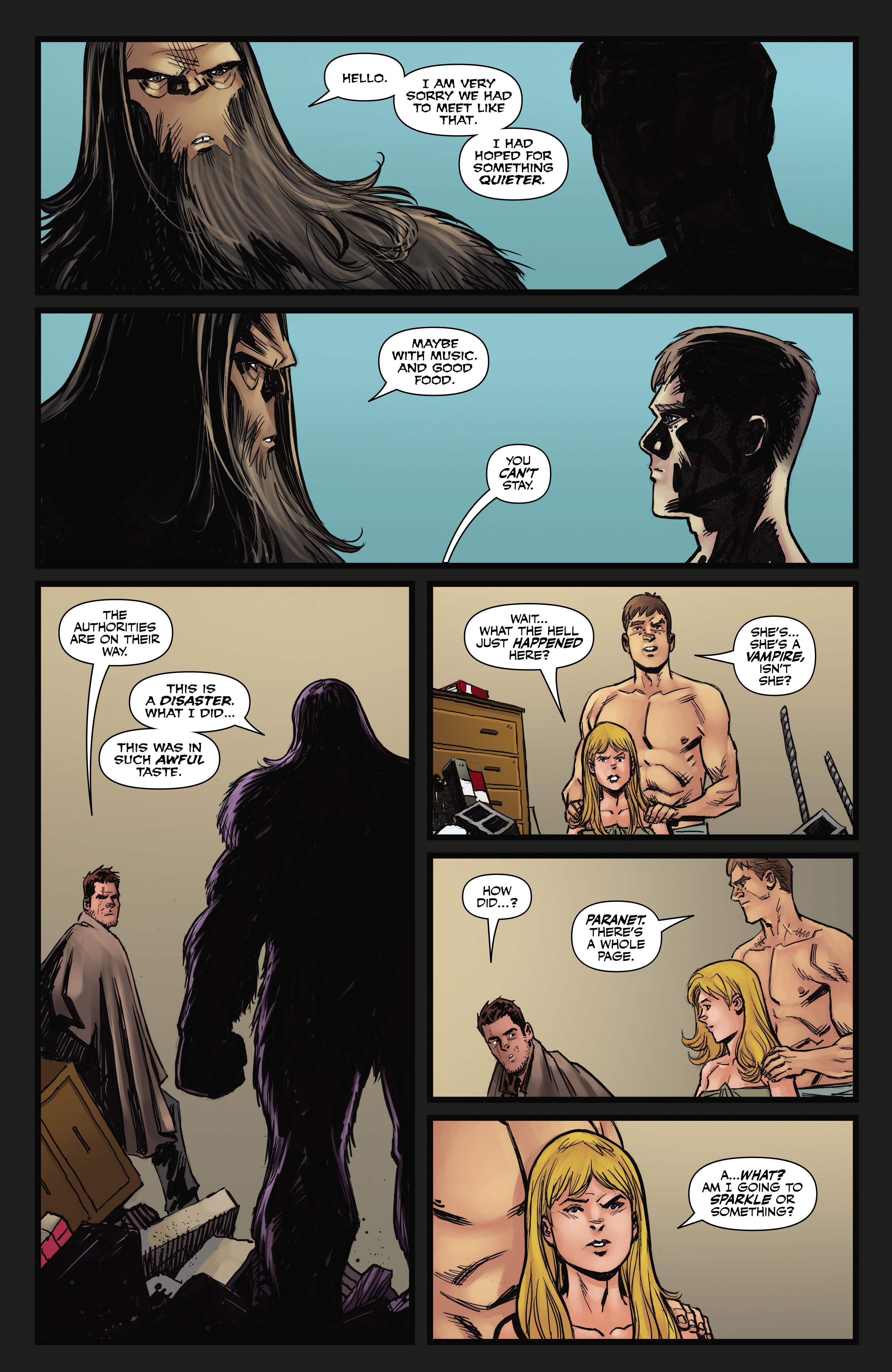 Read online Jim Butcher's The Dresden Files: Bigfoot comic -  Issue # TPB - 128