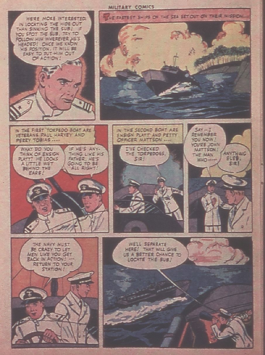 Read online Military Comics comic -  Issue #31 - 44
