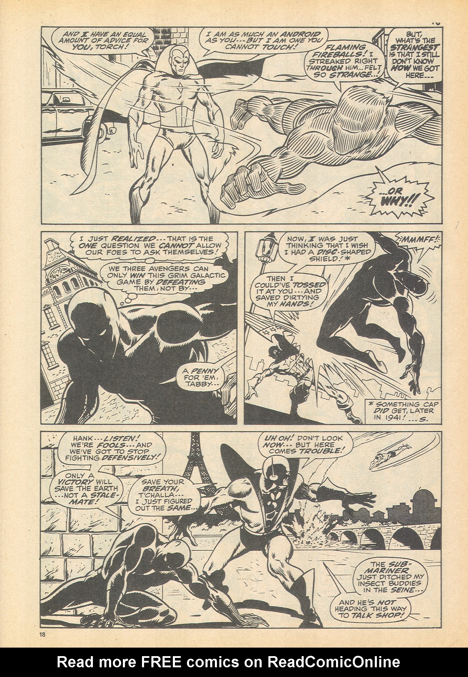 Read online The Avengers (1973) comic -  Issue #109 - 18