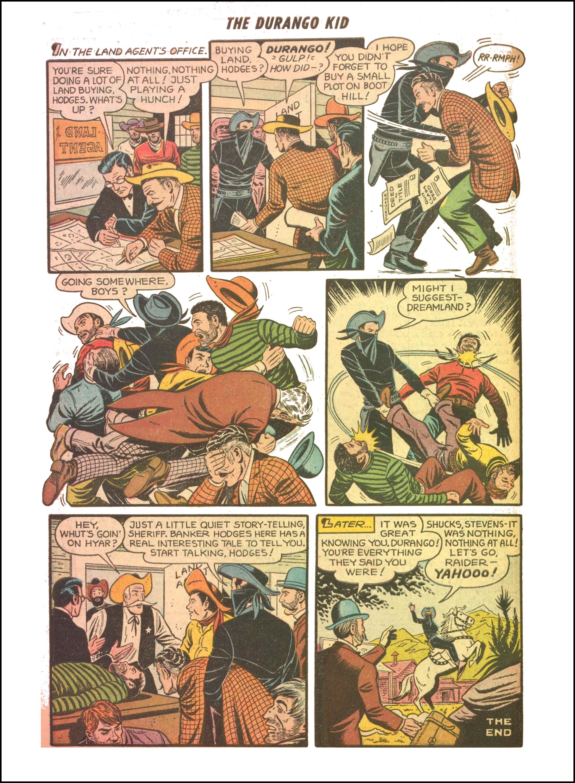 Read online Charles Starrett as The Durango Kid comic -  Issue #26 - 10