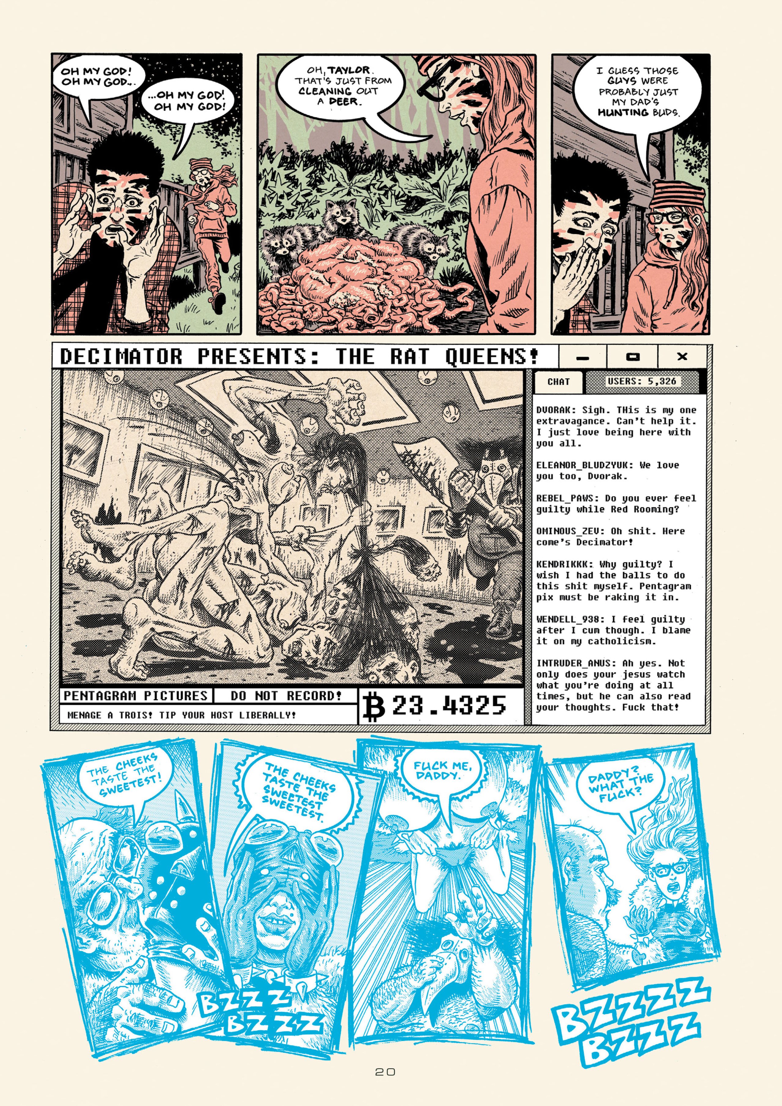 Read online Red Room: Trigger Warnings comic -  Issue # TPB - 30