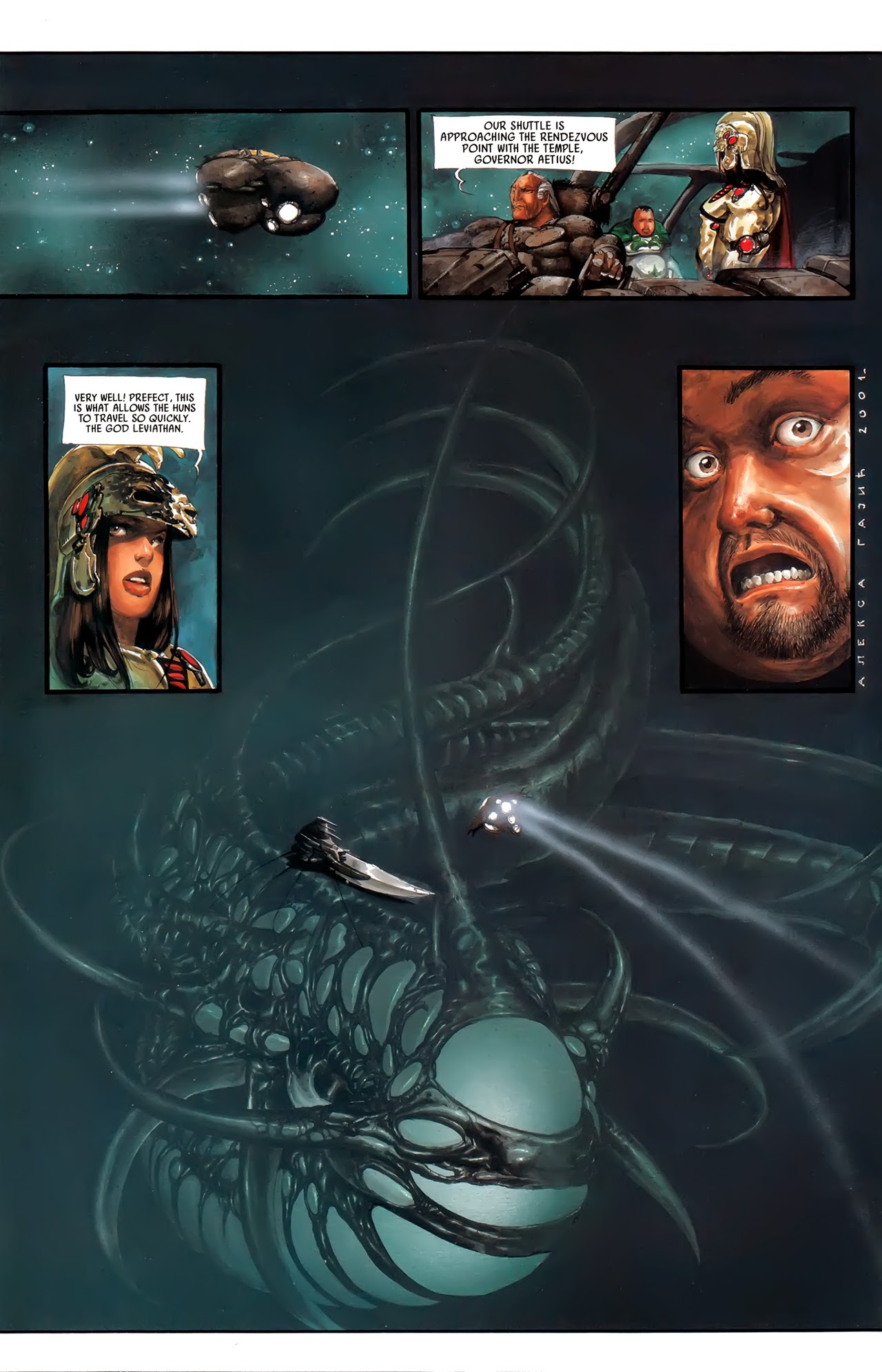 Read online Scourge of the Gods comic -  Issue #2 - 50