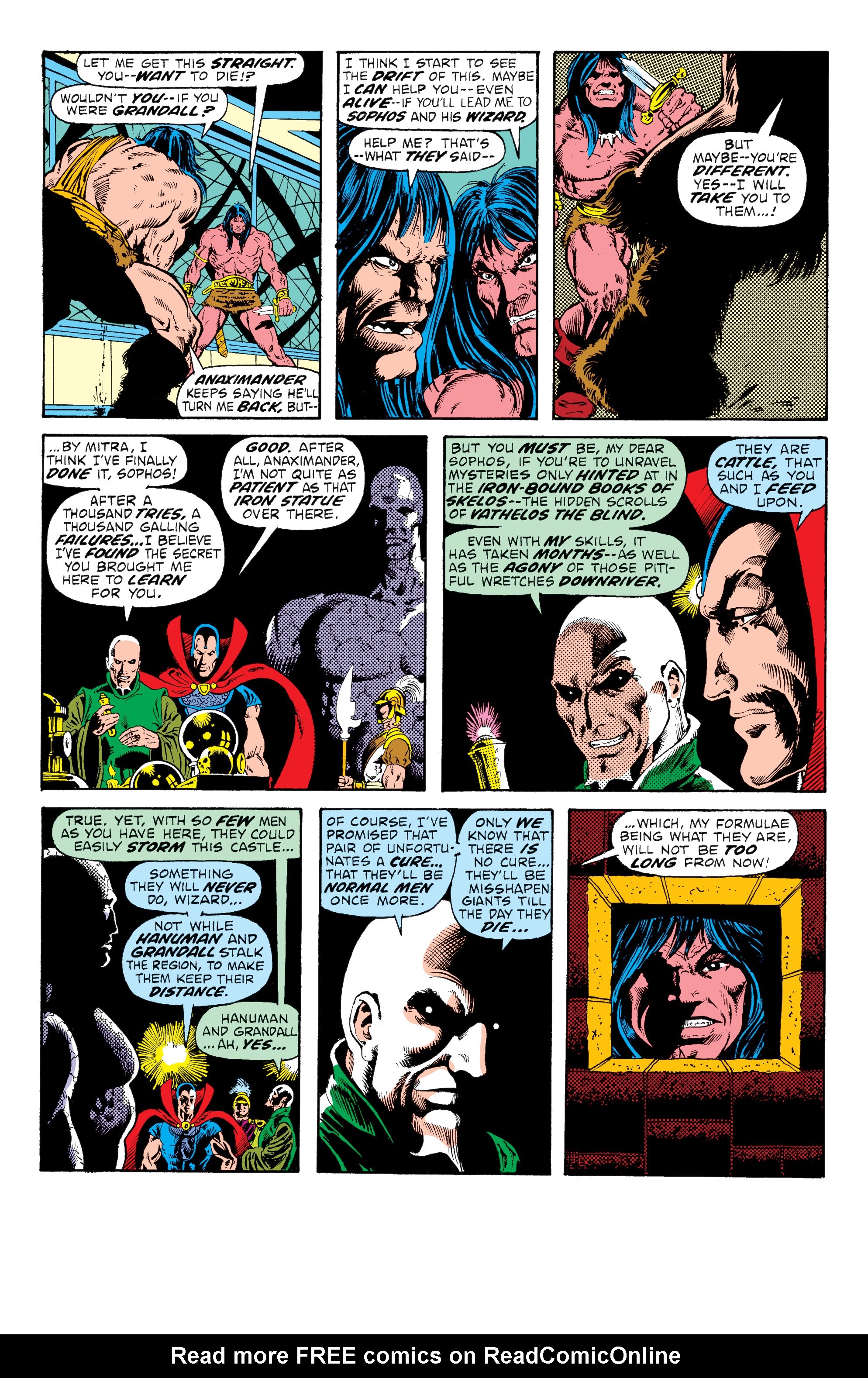 Read online Conan the Barbarian Epic Collection: The Original Marvel Years - Of Once and Future Kings comic -  Issue # TPB (Part 1) - 91