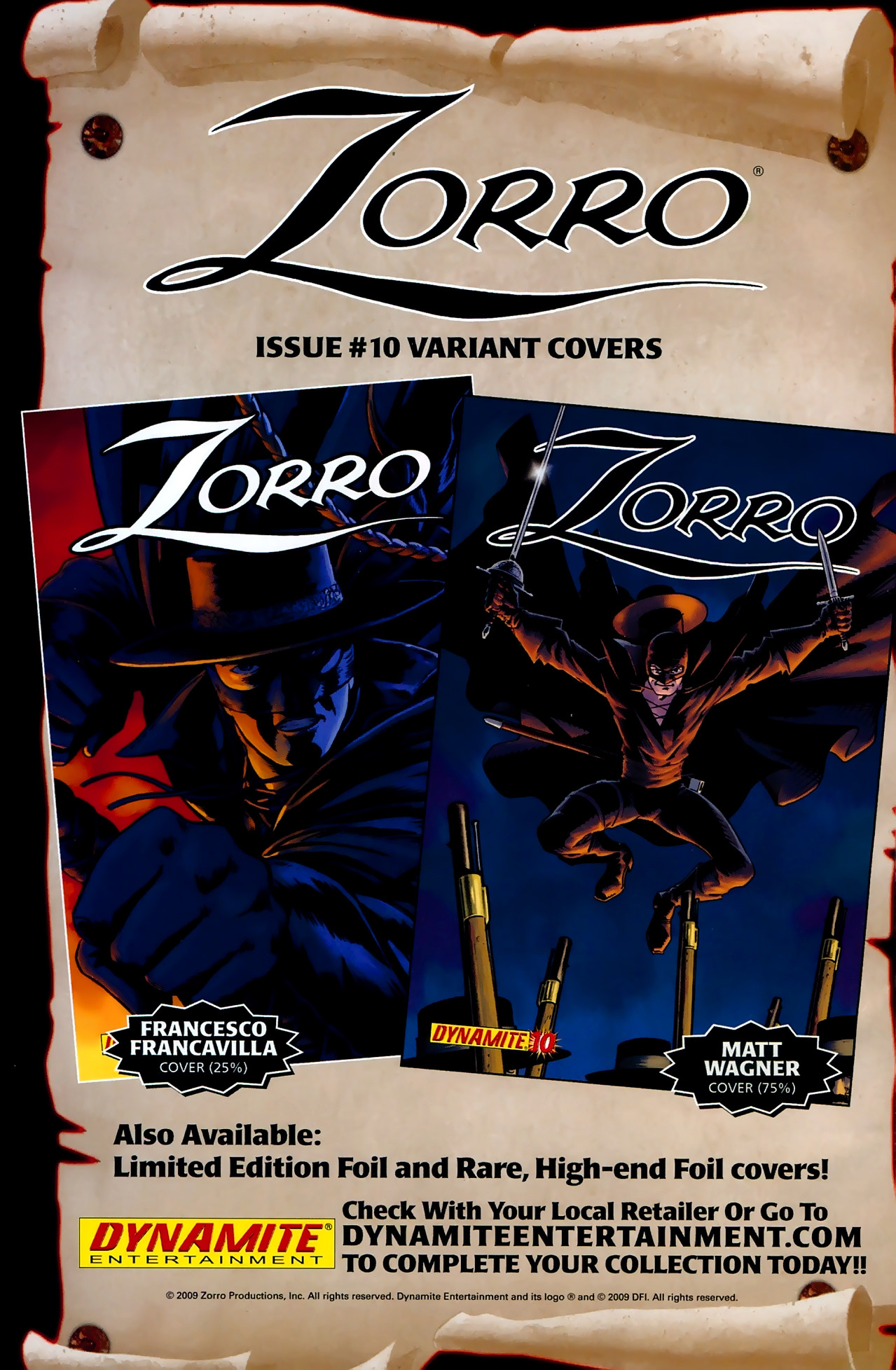 Read online Zorro (2008) comic -  Issue #10 - 24