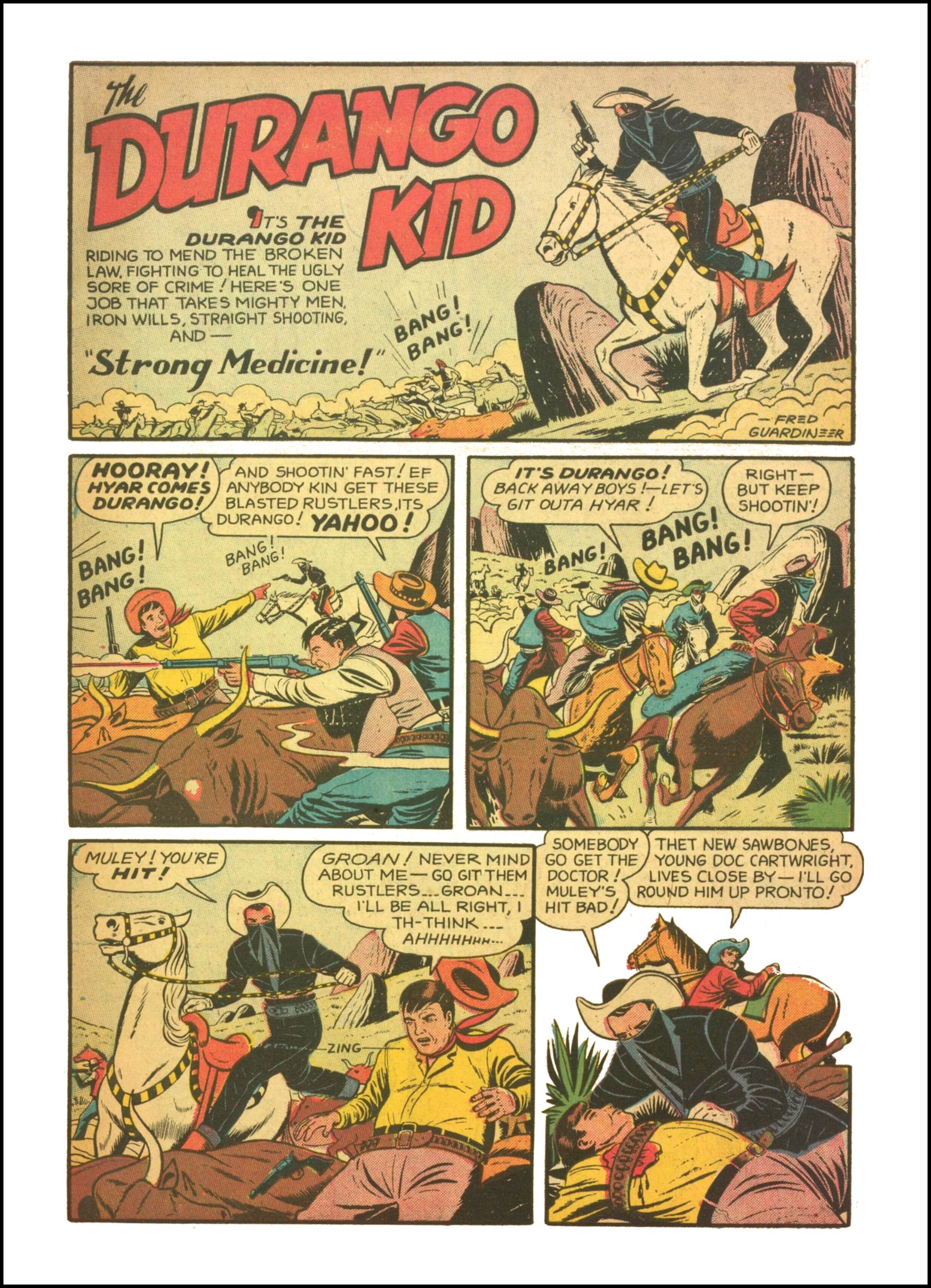 Read online Charles Starrett as The Durango Kid comic -  Issue #27 - 3