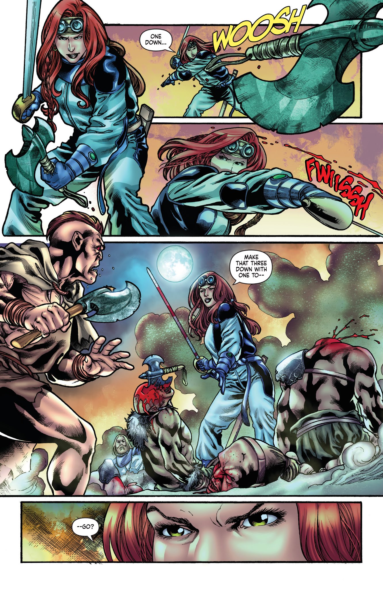 Read online Legenderry Red Sonja comic -  Issue # _TPB - 69