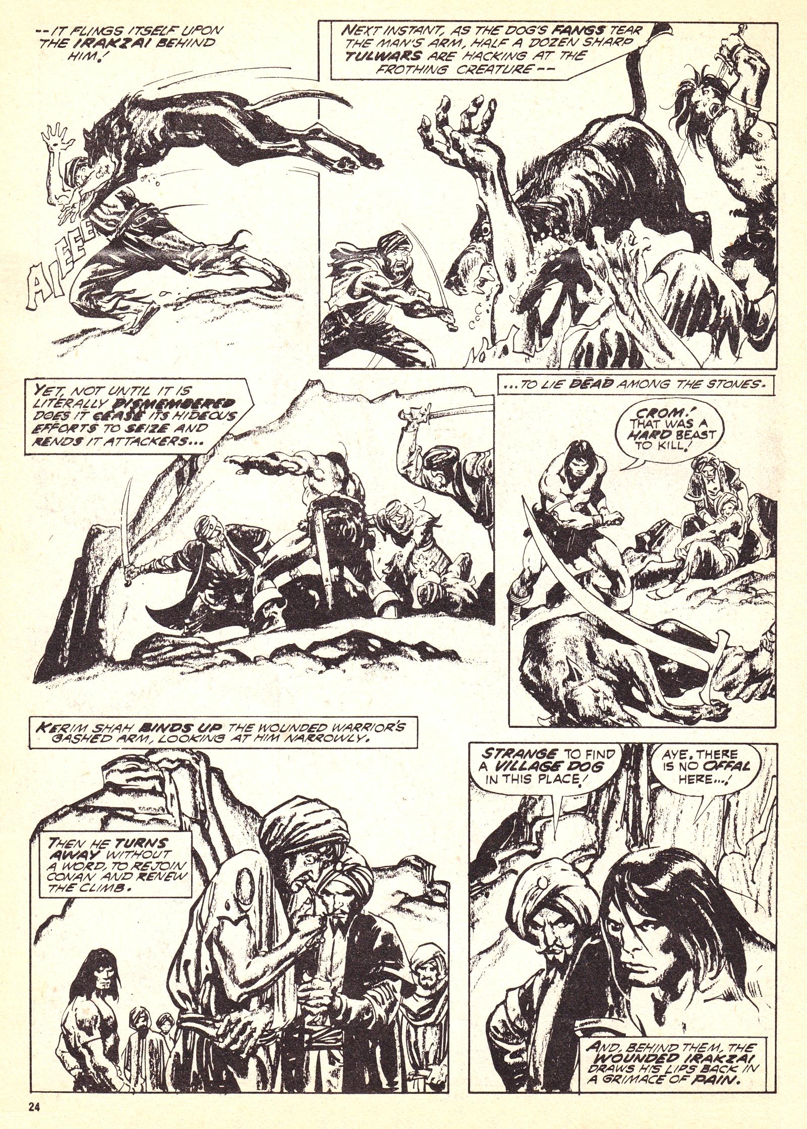 Read online The Savage Sword of Conan (1975) comic -  Issue #7 - 24