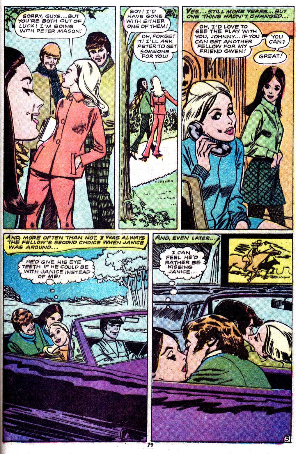 Read online Young Love (1963) comic -  Issue #112 - 79