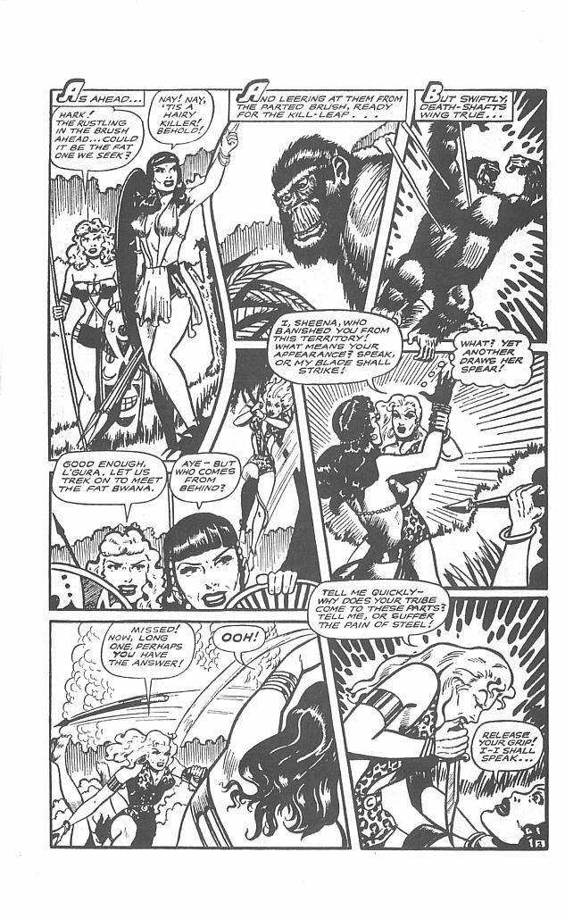 Read online Golden Age Sheena, Queen of the Jungle comic -  Issue # Full - 46