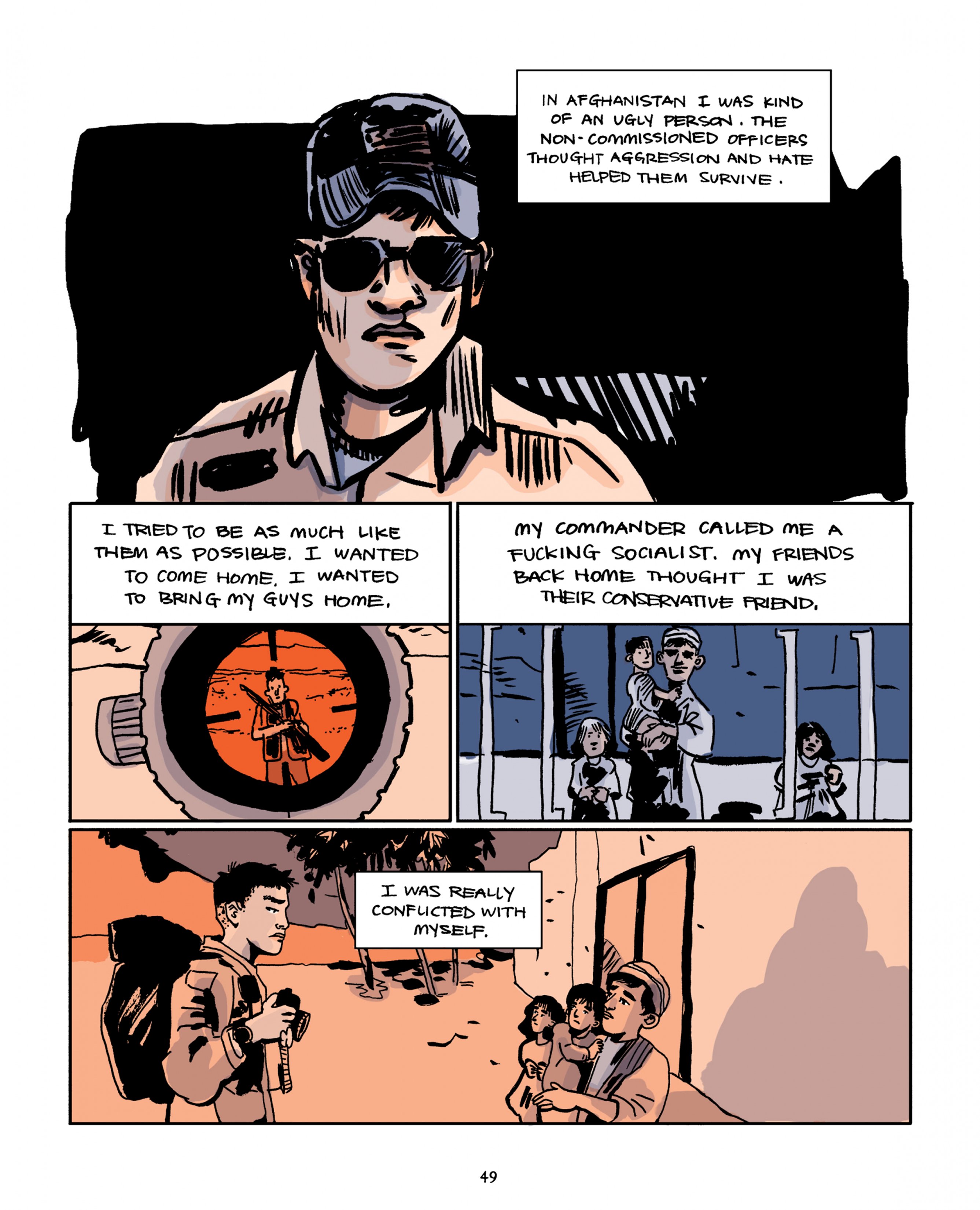 Read online Invisible Wounds: Graphic Journalism by Jess Ruliffson comic -  Issue # TPB (Part 1) - 56