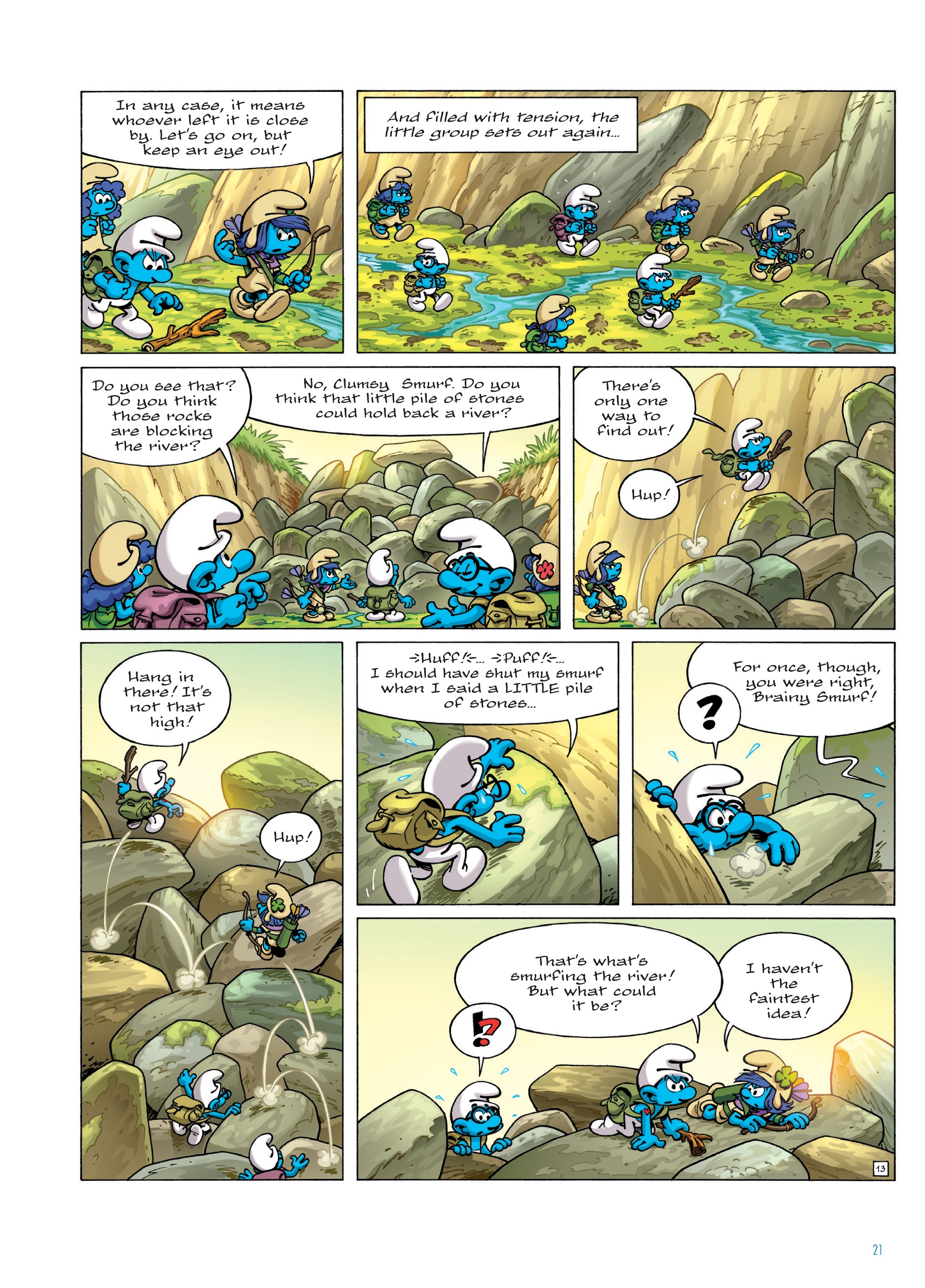 Read online Smurfs: The Village Behind The Wall comic -  Issue #2 - 21
