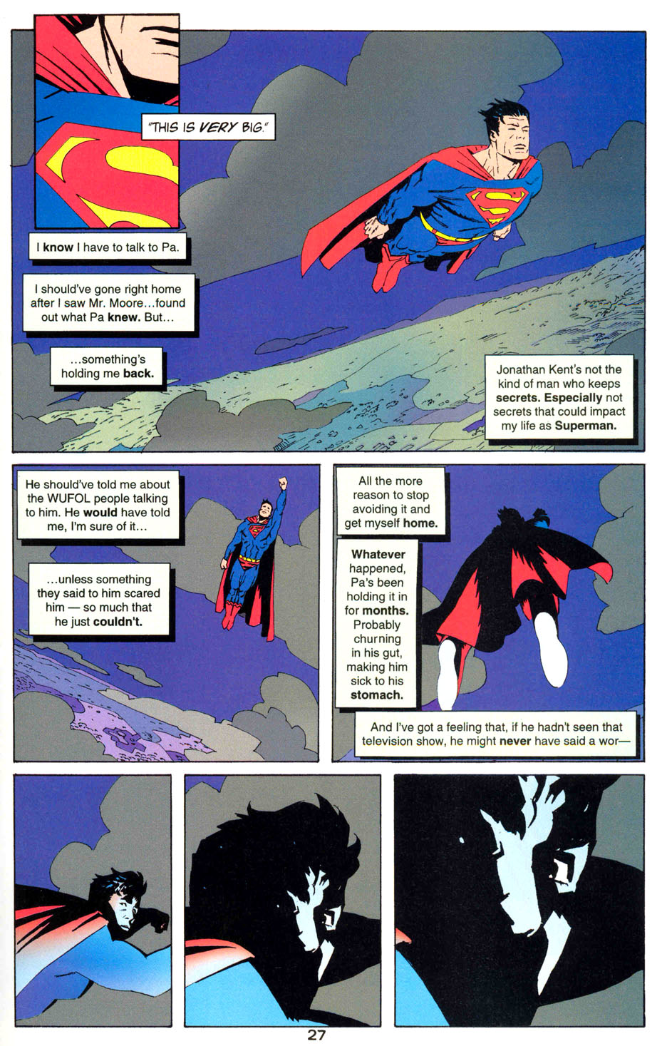 Read online Superman: The Kansas Sighting comic -  Issue #1 - 29