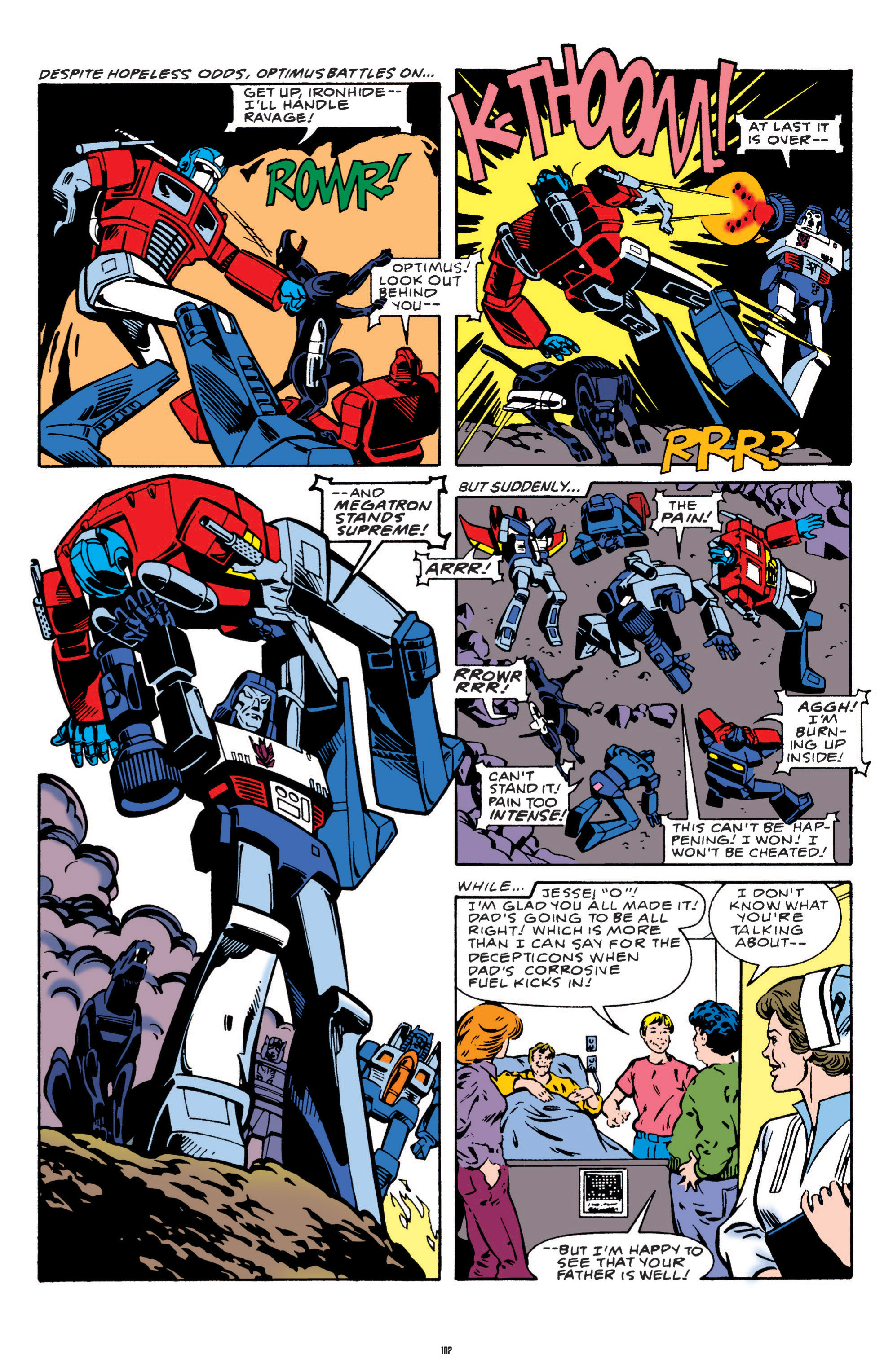 Read online The Transformers Classics comic -  Issue # TPB 1 - 103