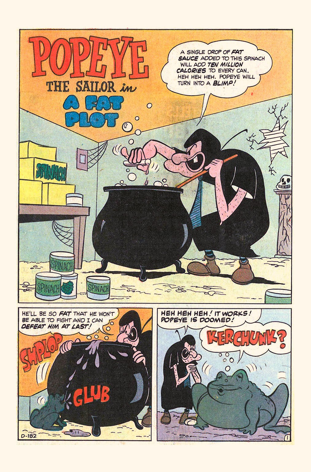 Read online Popeye (1948) comic -  Issue #104 - 19
