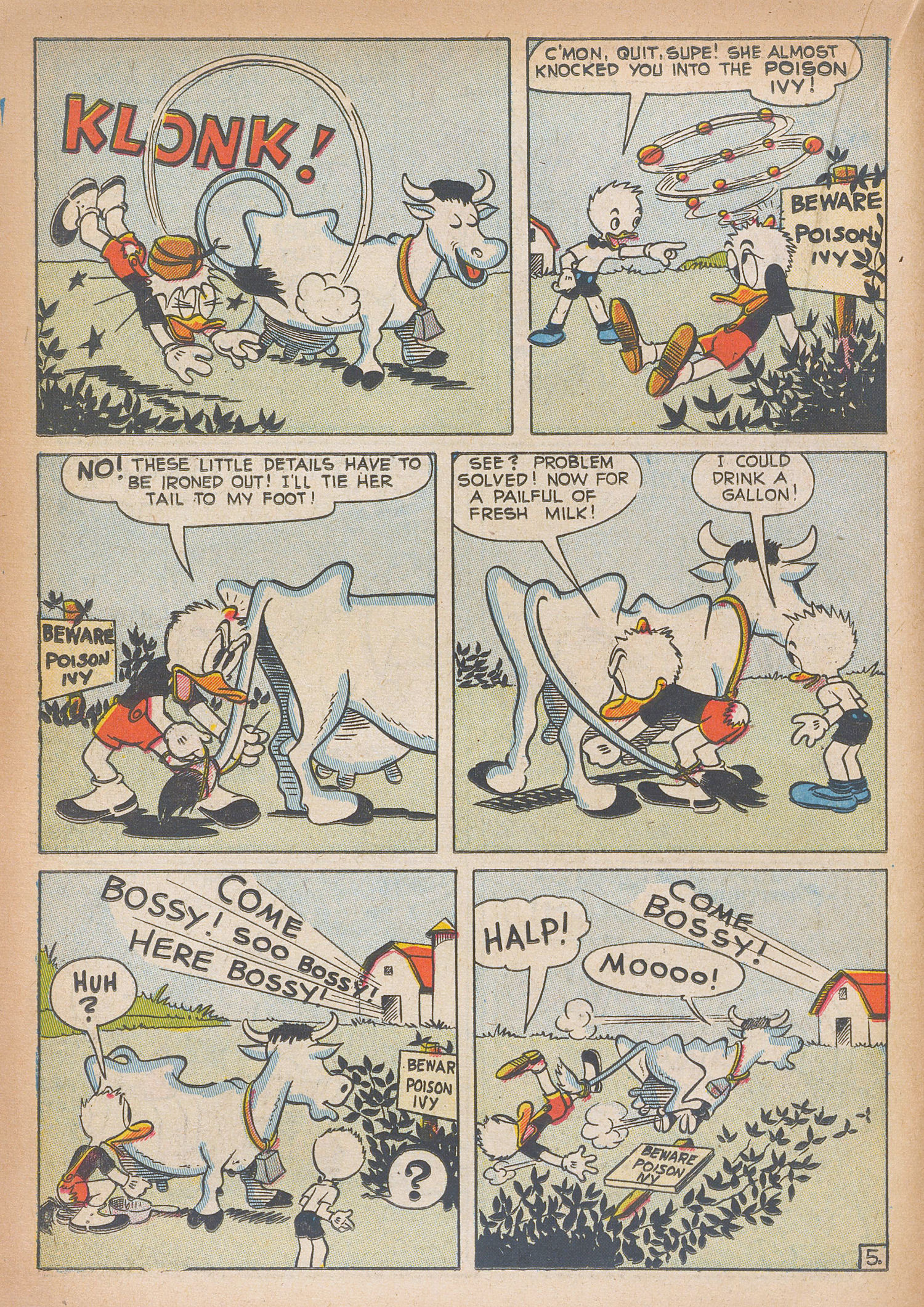 Read online Super Duck Comics comic -  Issue #22 - 24
