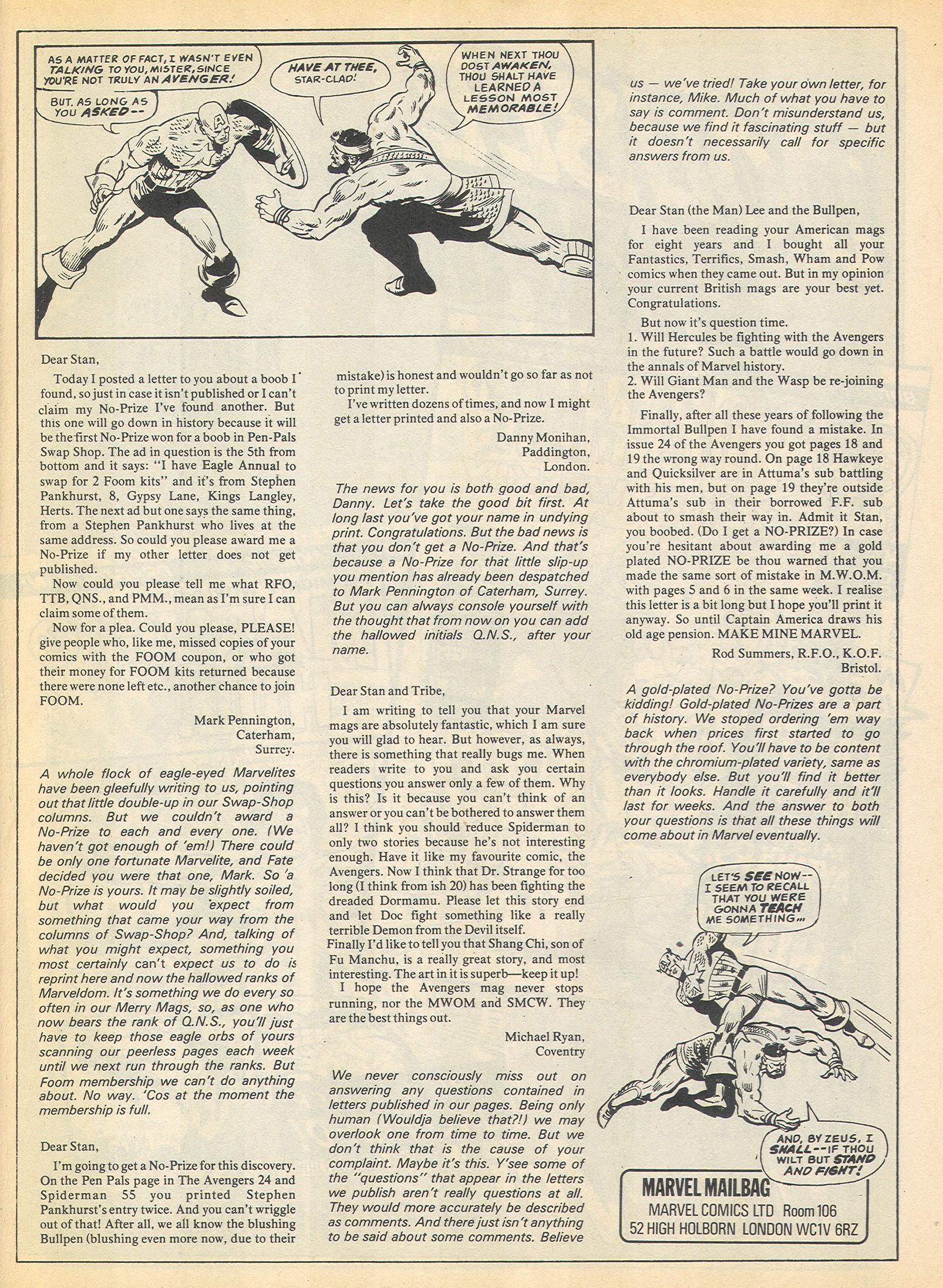 Read online The Avengers (1973) comic -  Issue #45 - 19
