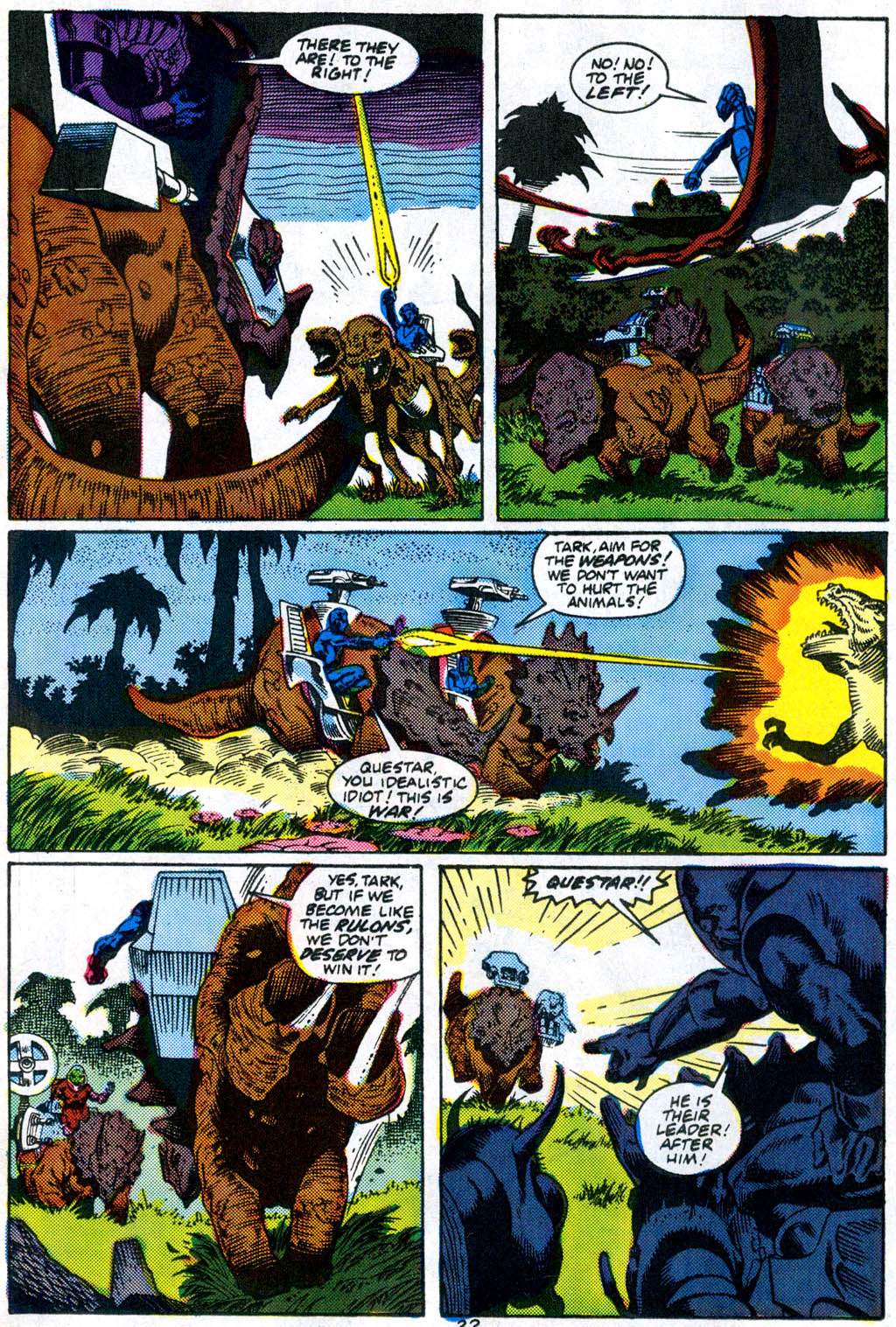 Read online Dino-Riders comic -  Issue #1 - 16