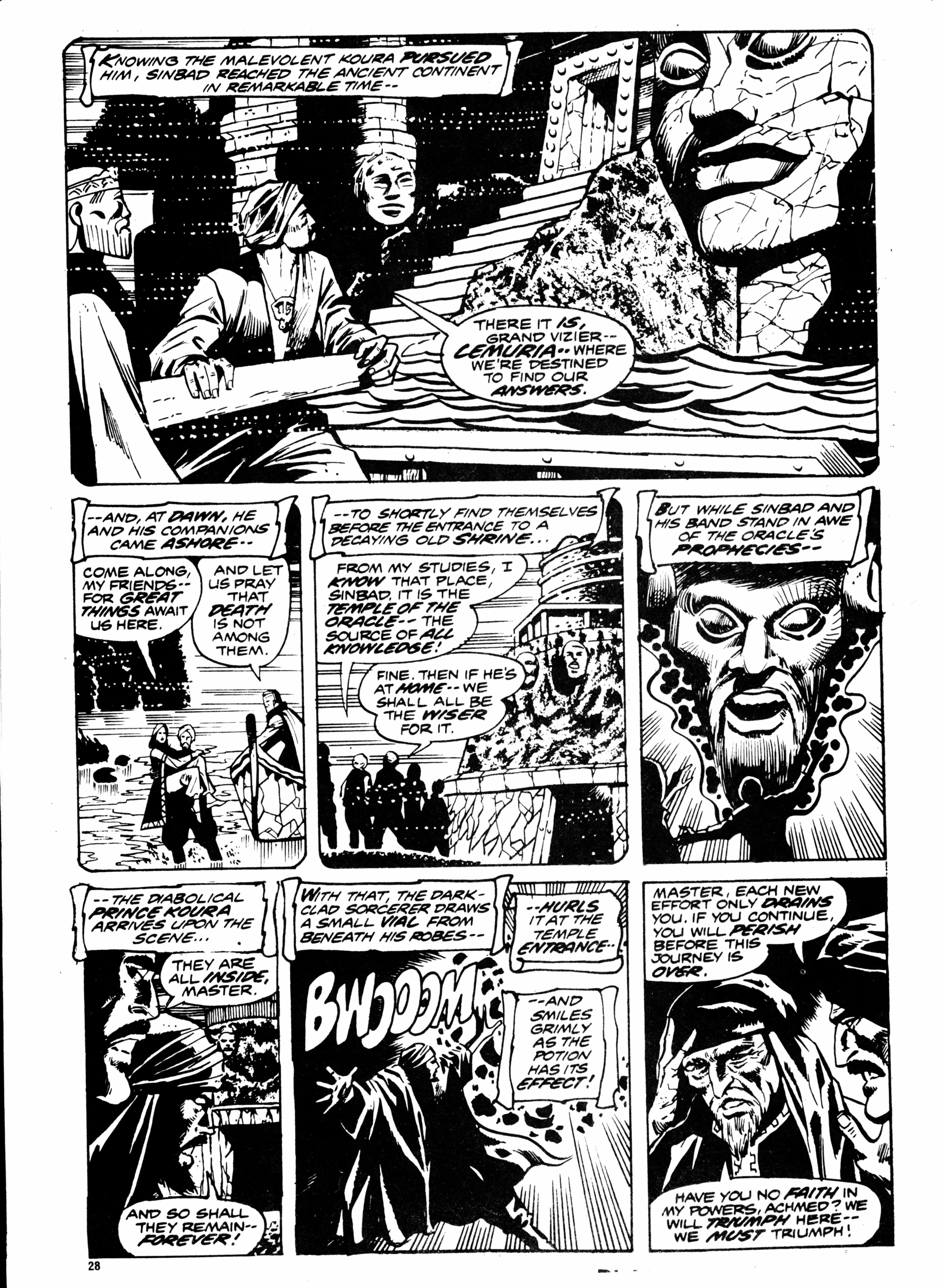 Read online Planet of the Apes (1974) comic -  Issue #37 - 28
