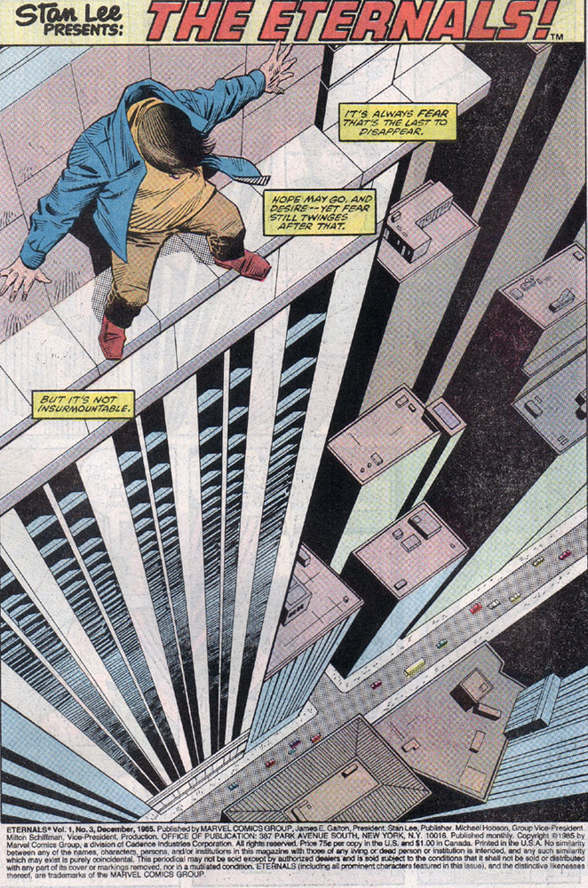 Read online Eternals (1985) comic -  Issue #3 - 2