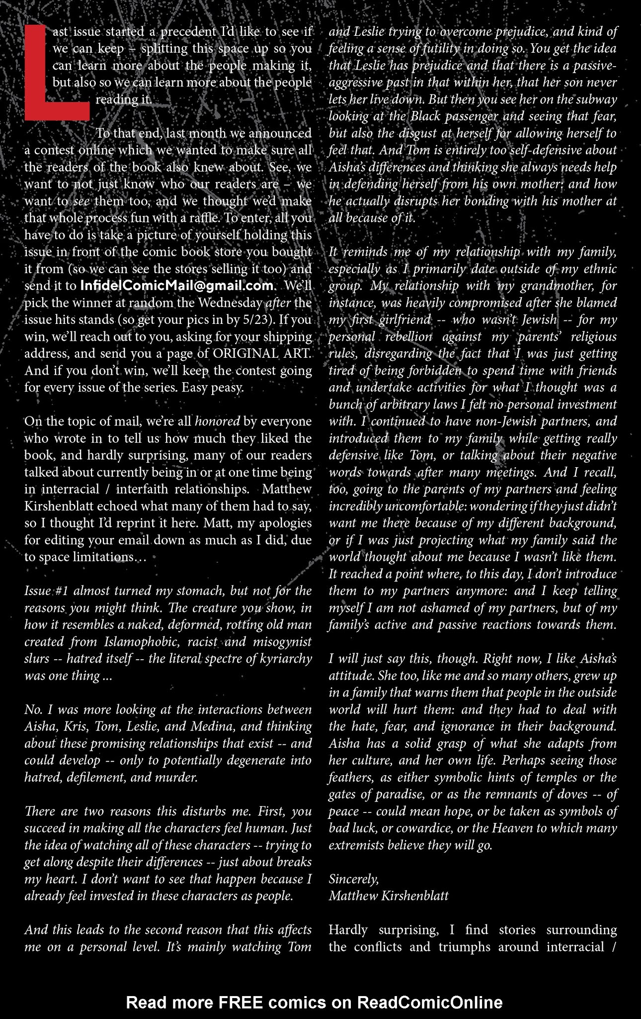 Read online Infidel comic -  Issue #3 - 29