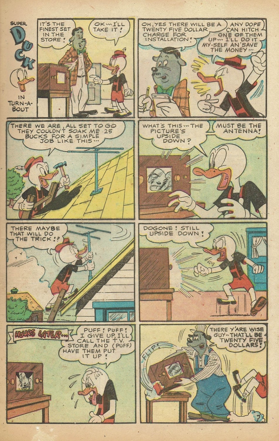 Read online Super Duck Comics comic -  Issue #51 - 9