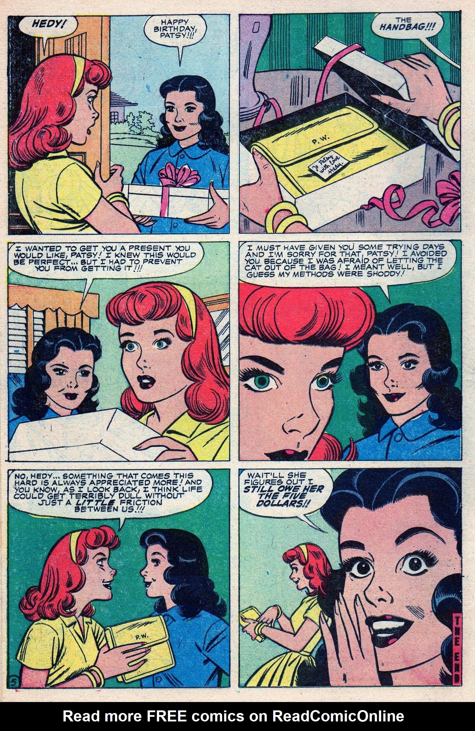 Read online Patsy and Hedy comic -  Issue #52 - 14