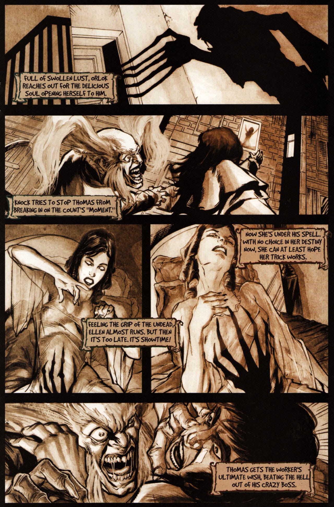 Read online Silent Screamers Nosferatu 1922 comic -  Issue # Full - 23