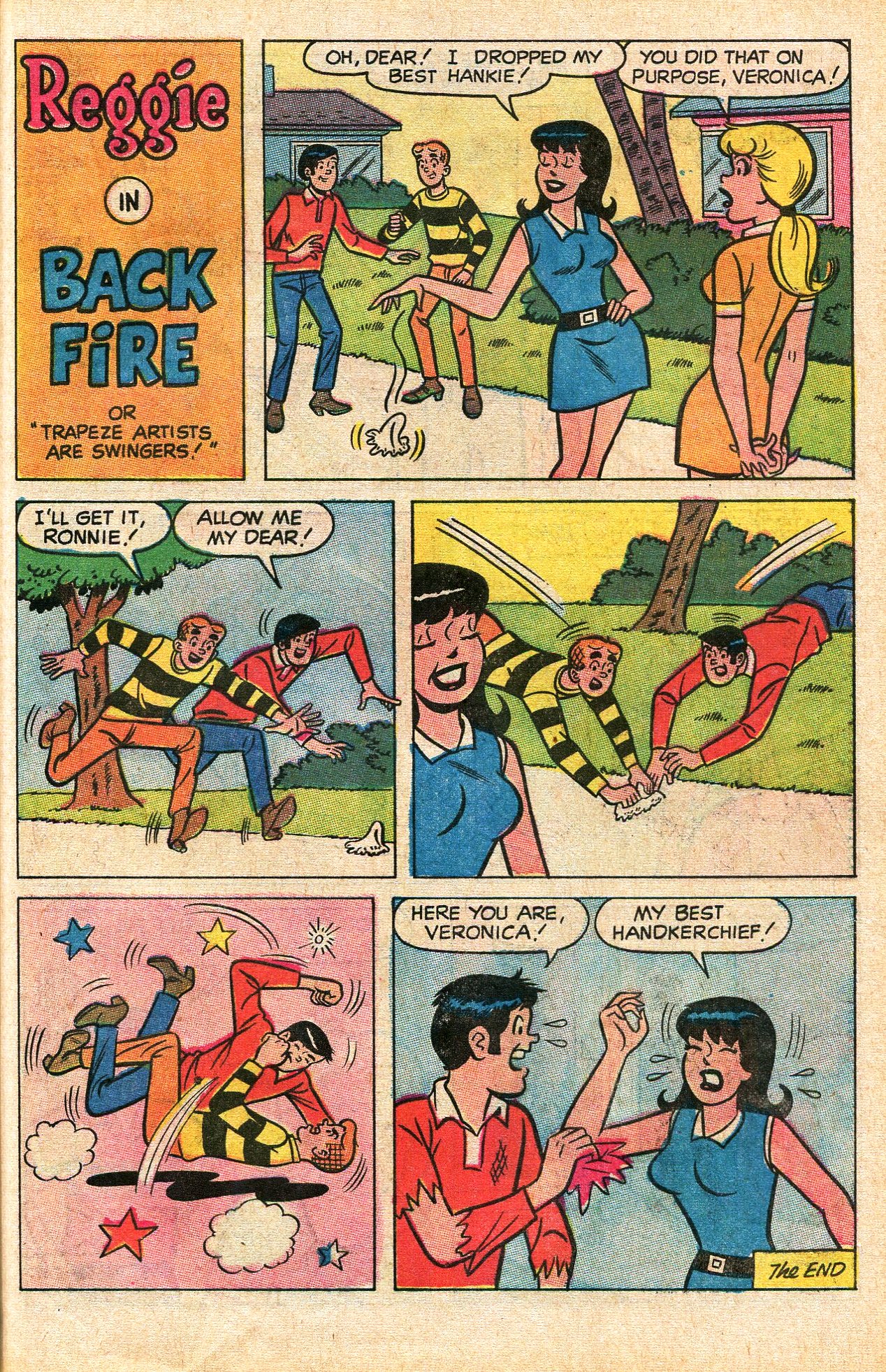 Read online Reggie's Wise Guy Jokes comic -  Issue #7 - 33