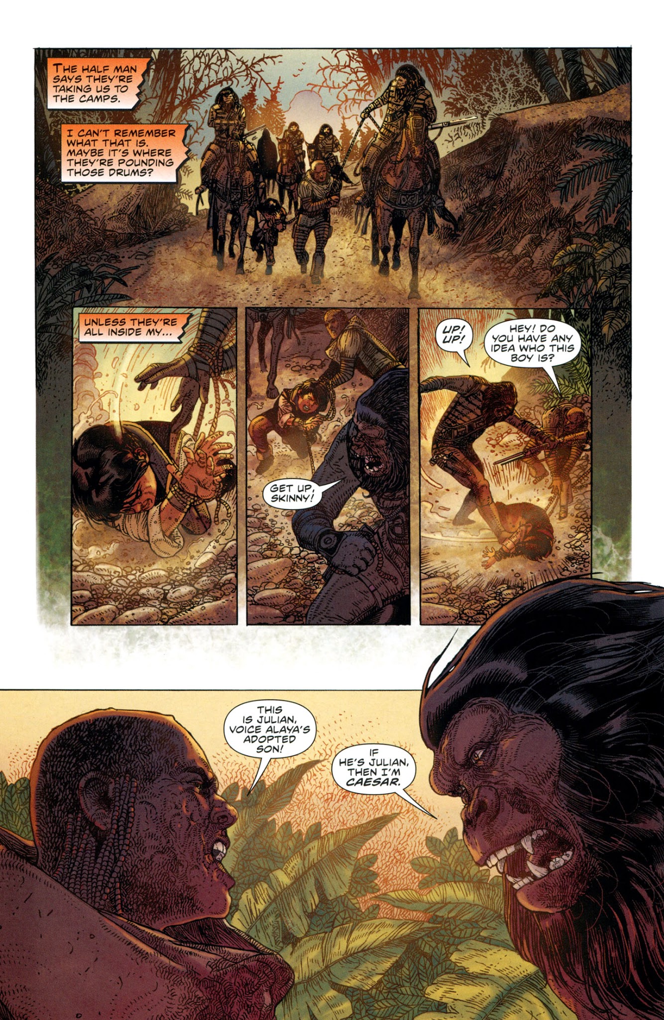 Read online Planet of the Apes (2011) comic -  Issue #15 - 13