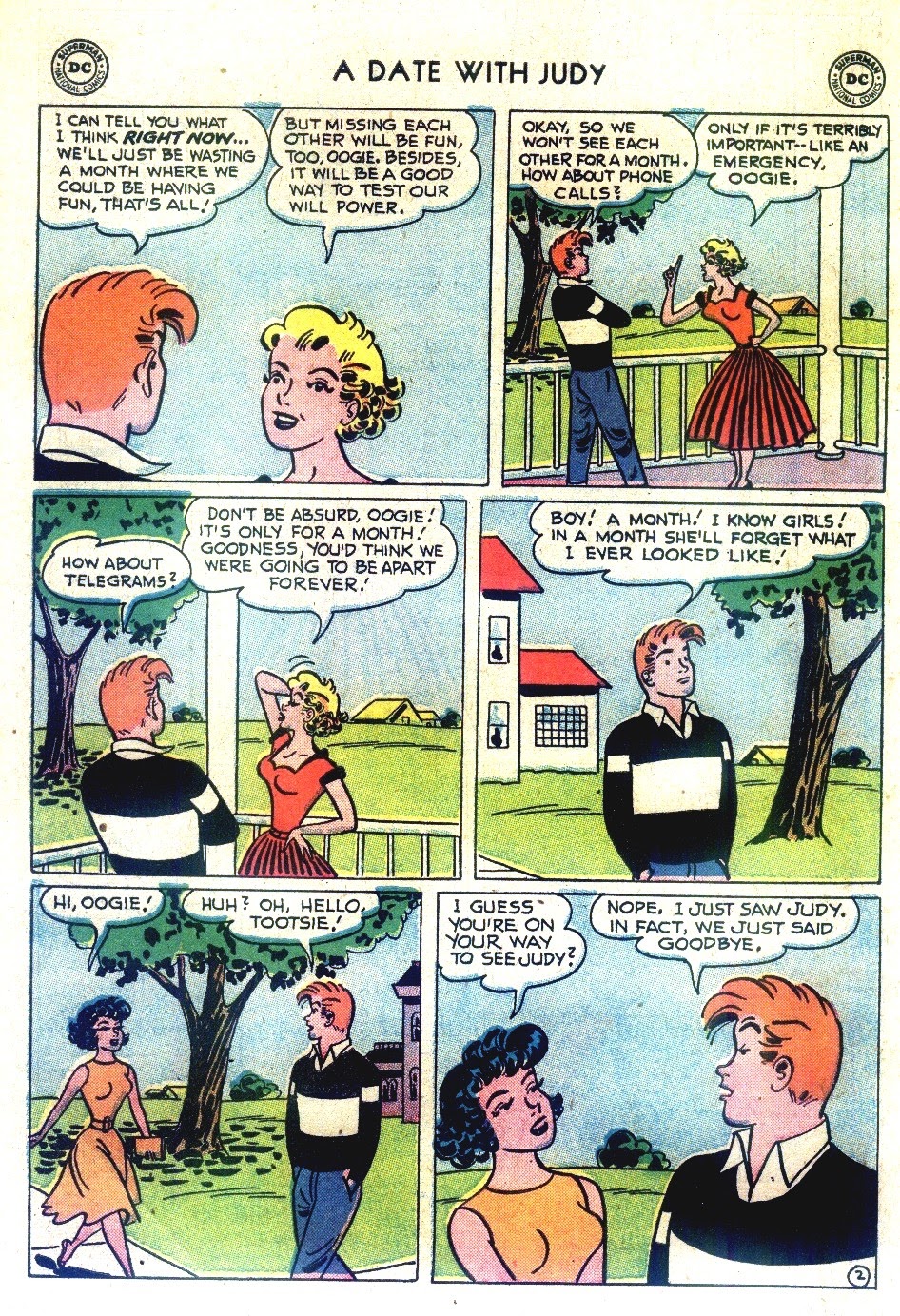 Read online A Date with Judy comic -  Issue #63 - 4