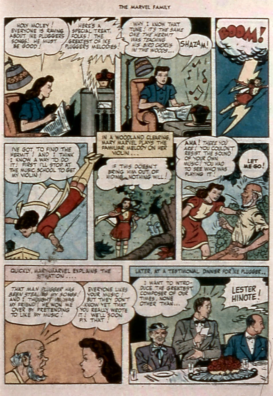 Read online The Marvel Family comic -  Issue #8 - 35