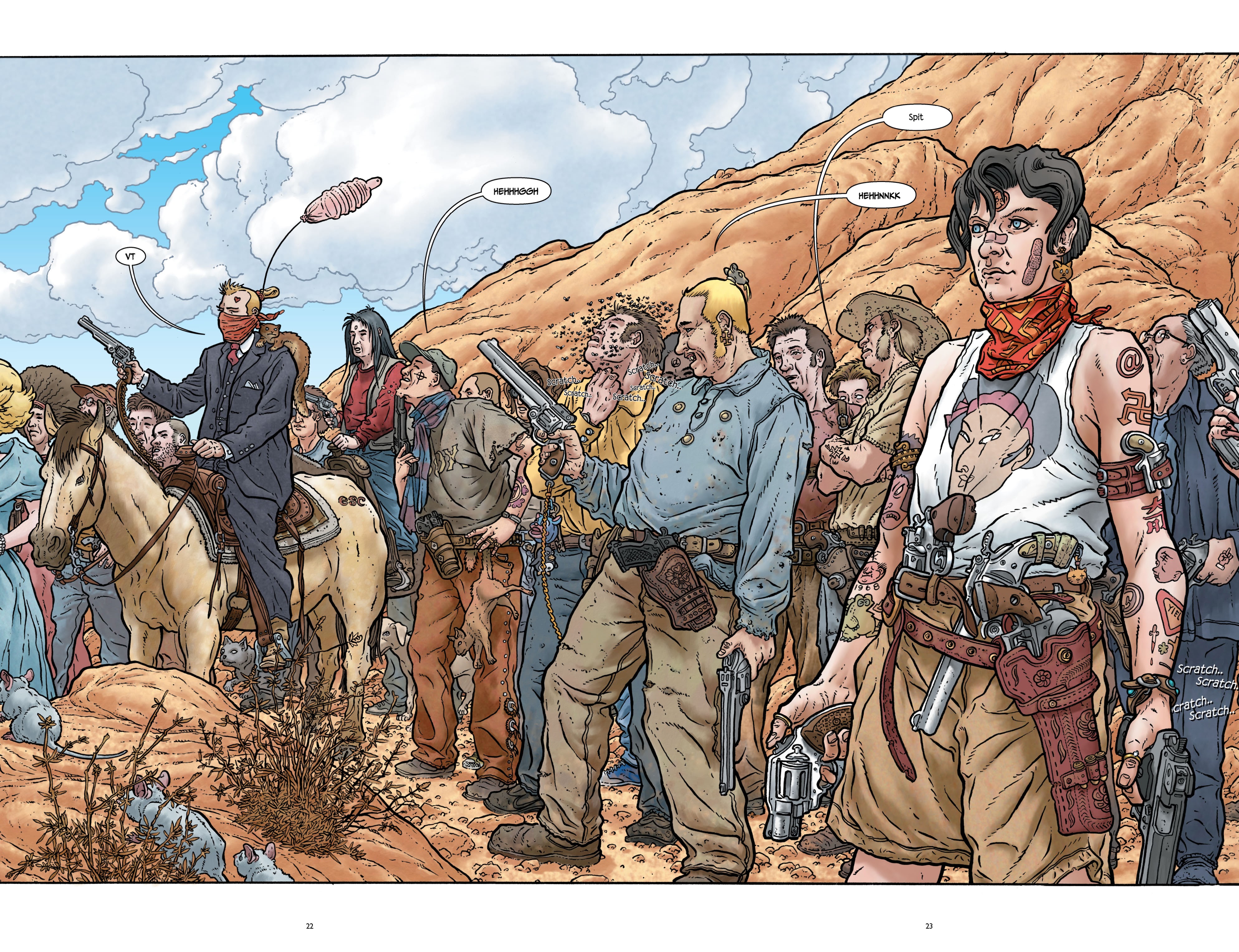 Read online Shaolin Cowboy comic -  Issue # _Start Trek (Part 1) - 17
