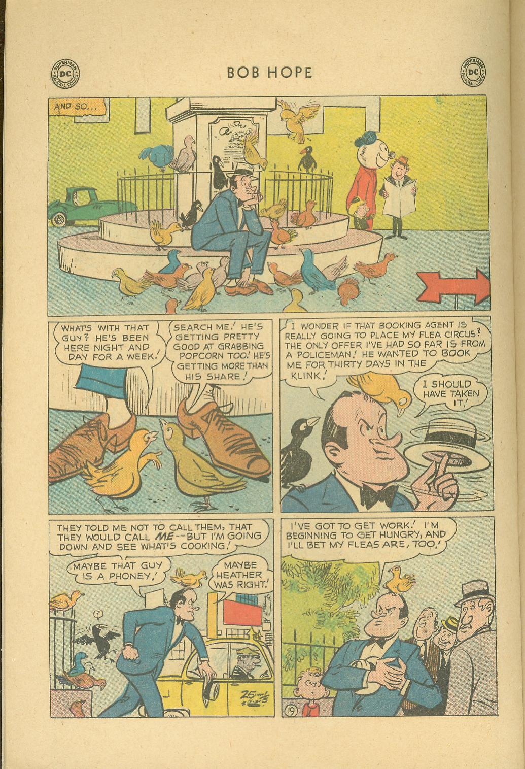 Read online The Adventures of Bob Hope comic -  Issue #67 - 22