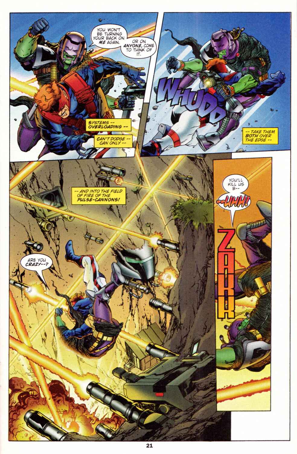 Read online Spartan: Warrior Spirit comic -  Issue #1 - 22