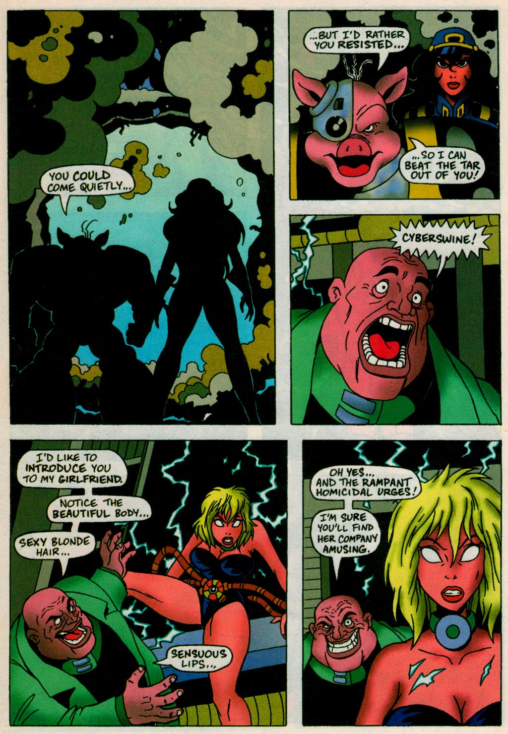 Read online Cyberswine comic -  Issue #1 - 24