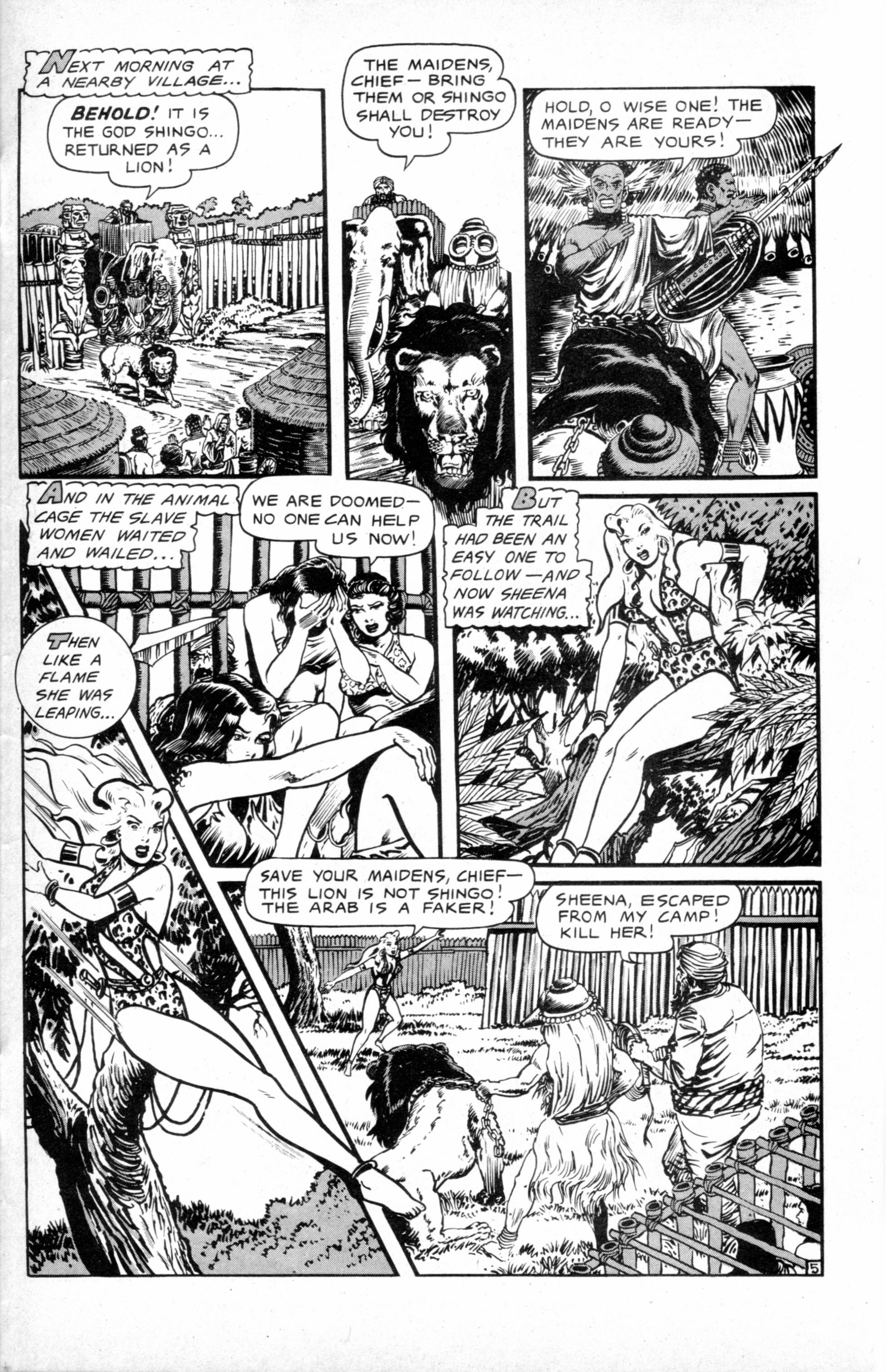 Read online Jungle Girls (1988) comic -  Issue #12 - 29