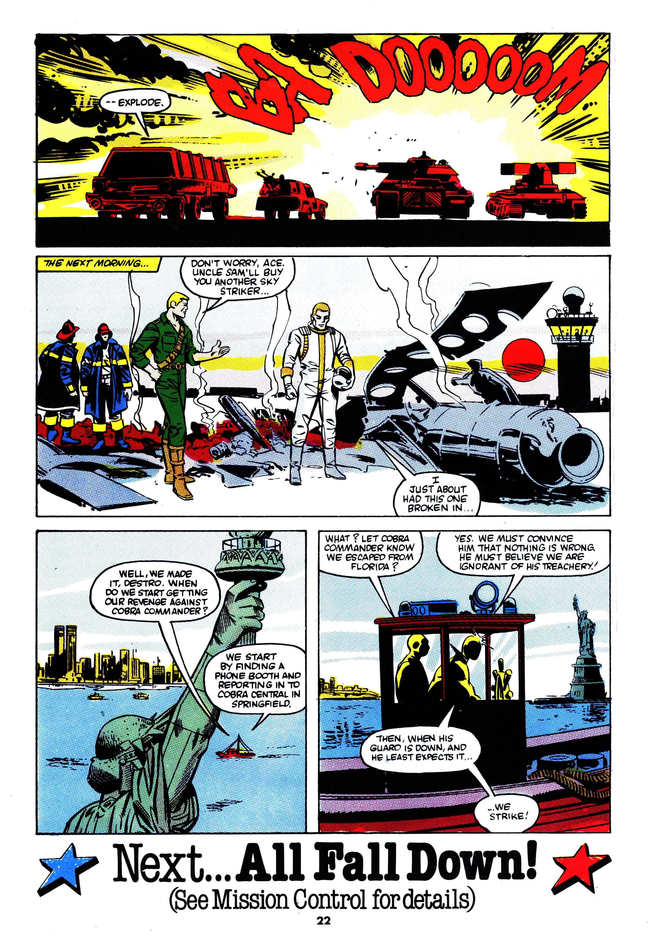Read online Action Force comic -  Issue #21 - 22