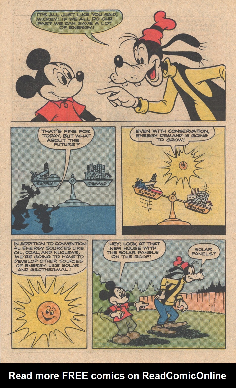 Read online Mickey Mouse and Goofy Explore Energy Conservation comic -  Issue # Full - 24