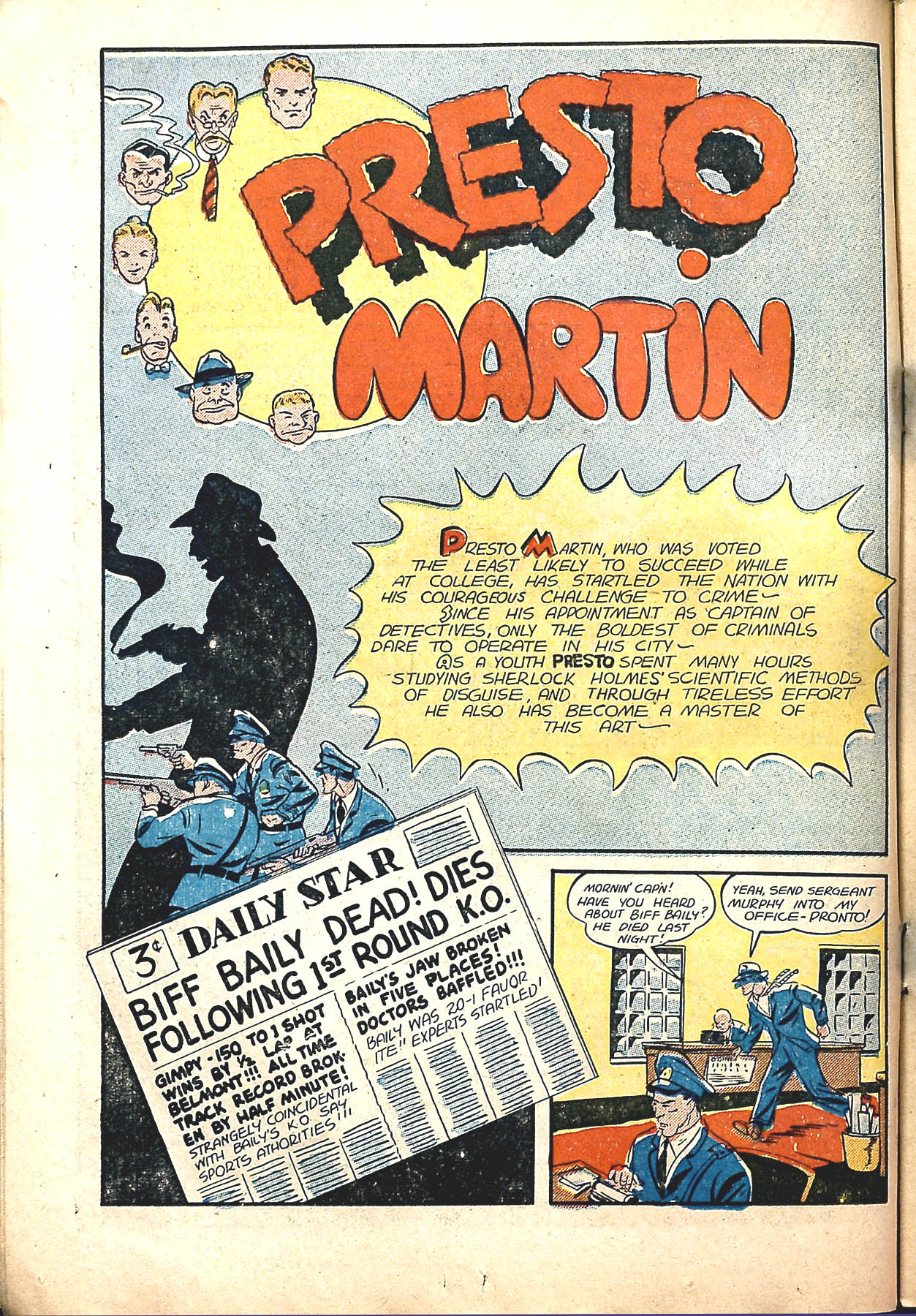 Read online Captain Battle Comics comic -  Issue #3 - 21