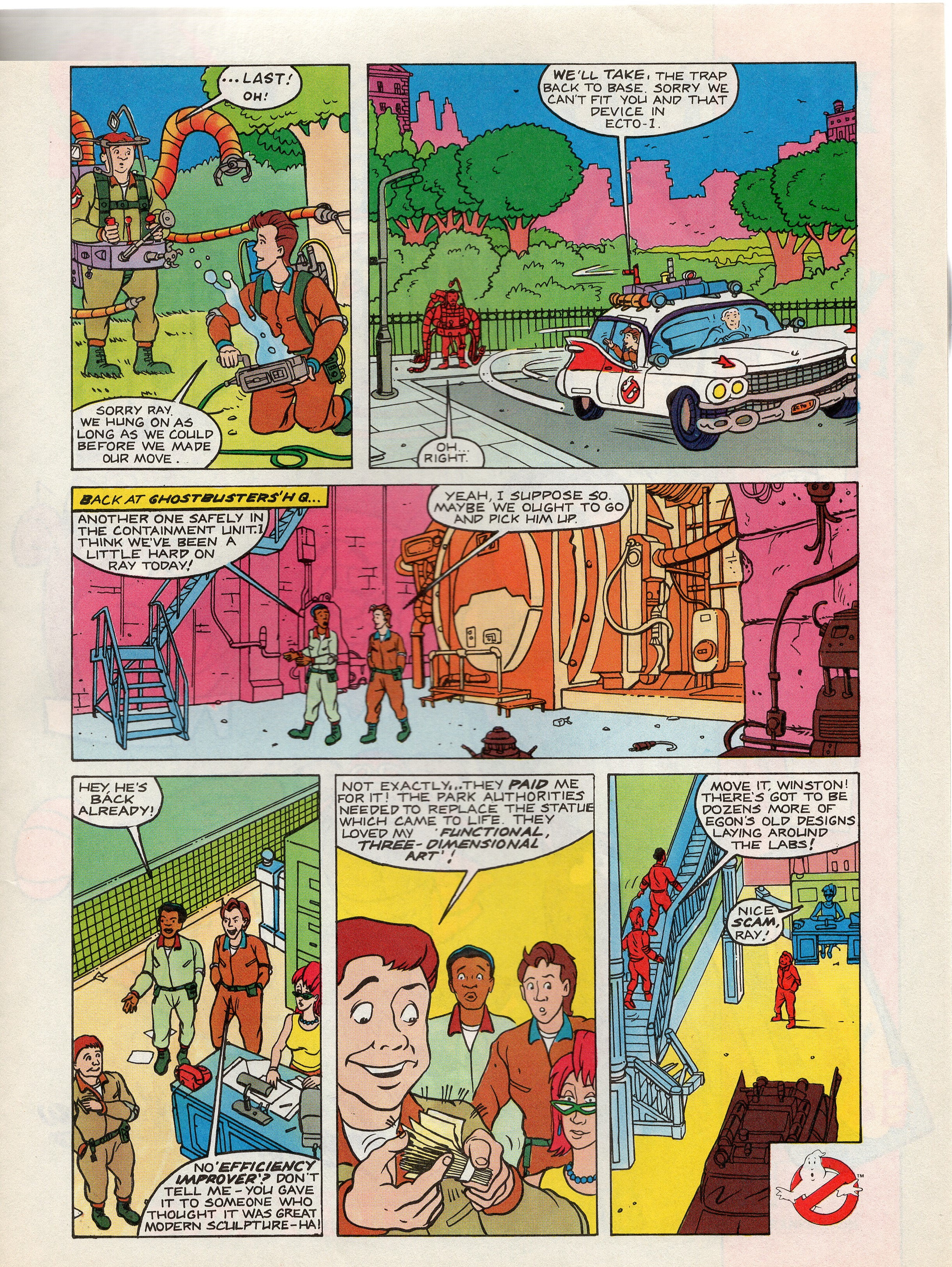 Read online The Real Ghostbusters comic -  Issue #192 - 7