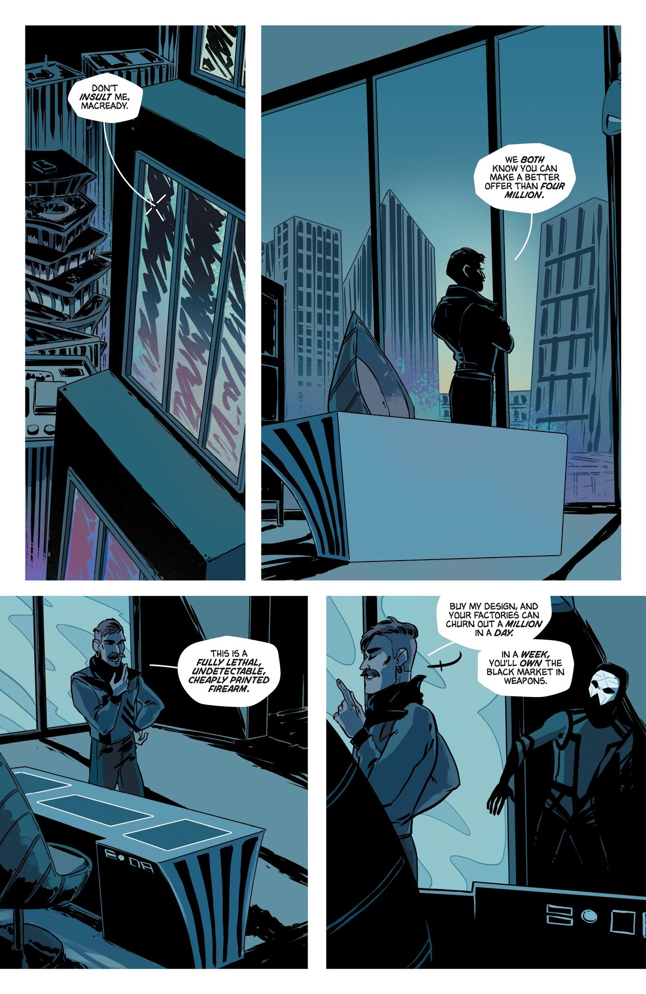 Read online Moth & Whisper comic -  Issue #1 - 8