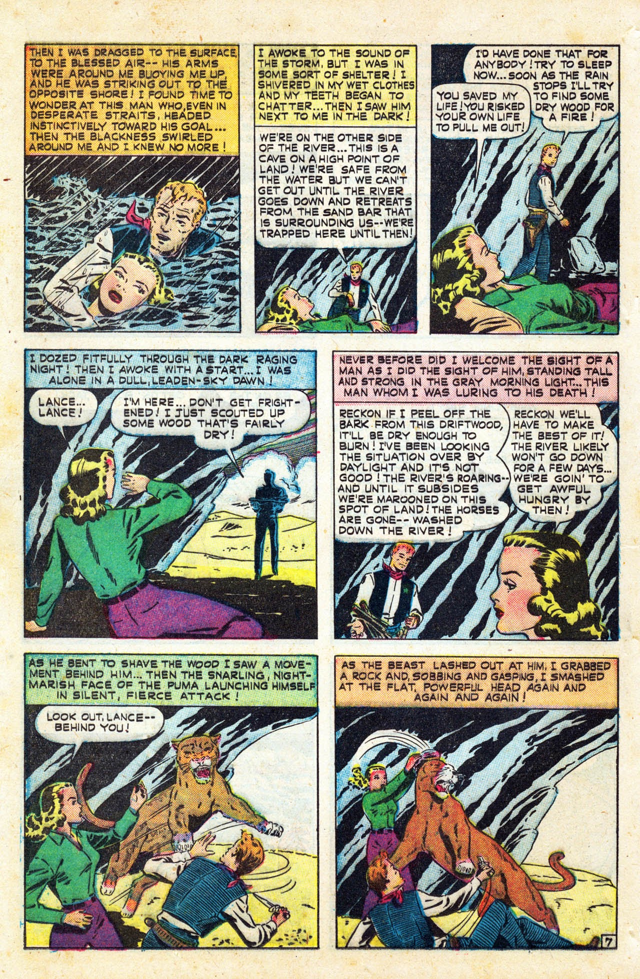 Read online Cowboy Romances comic -  Issue #3 - 20