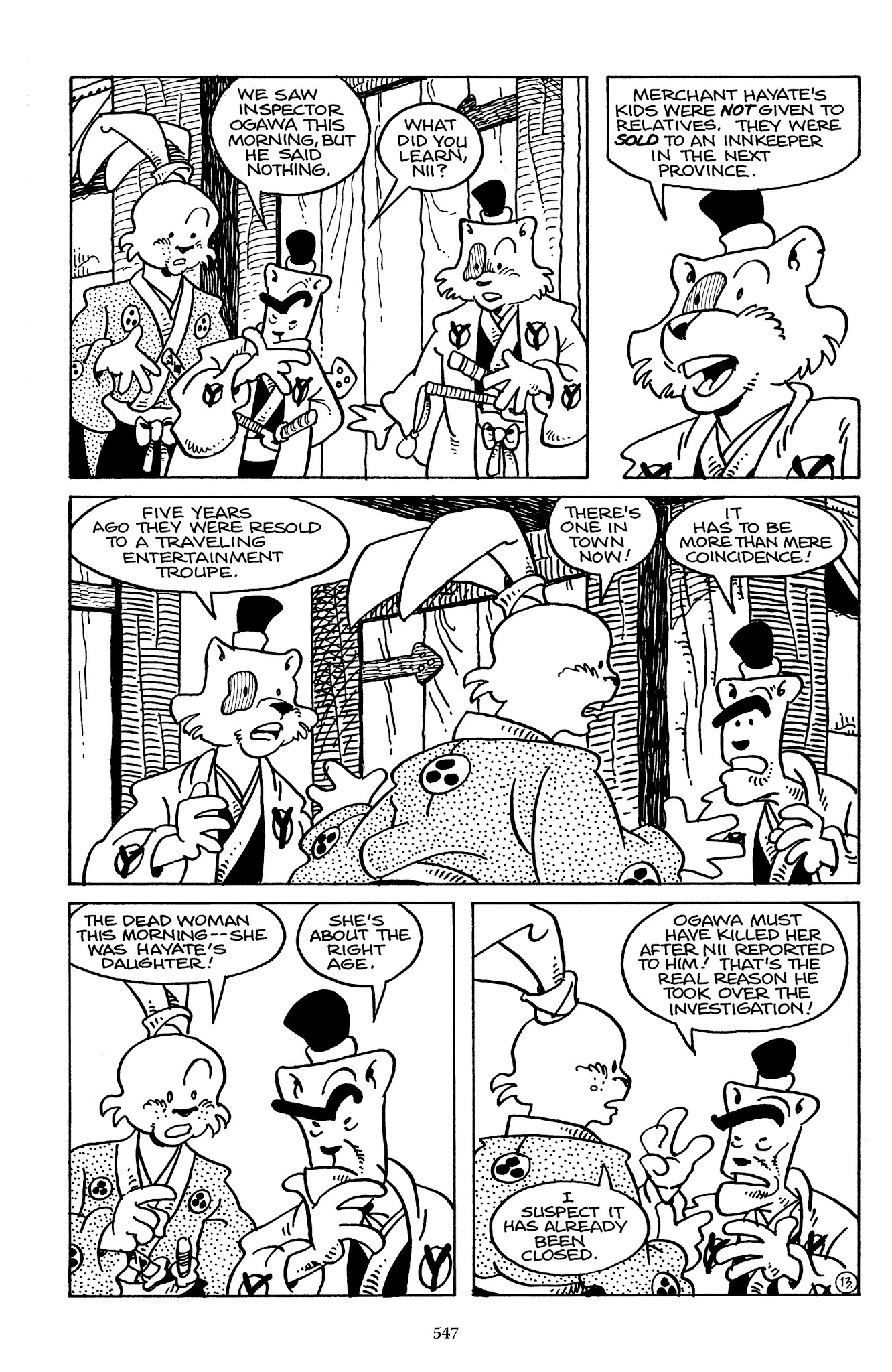 Read online The Usagi Yojimbo Saga comic -  Issue # TPB 2 - 540