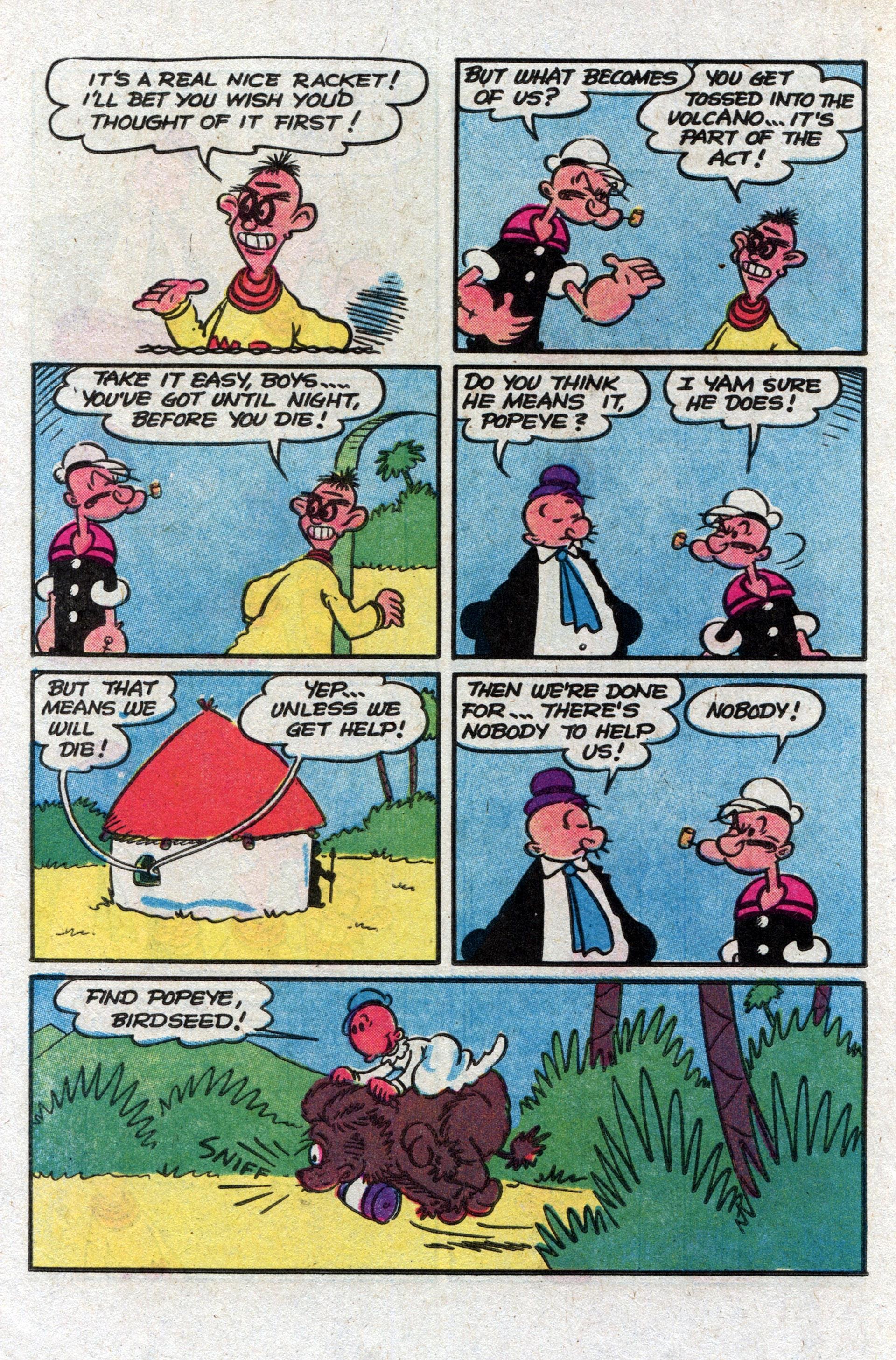 Read online Popeye (1948) comic -  Issue #170 - 16