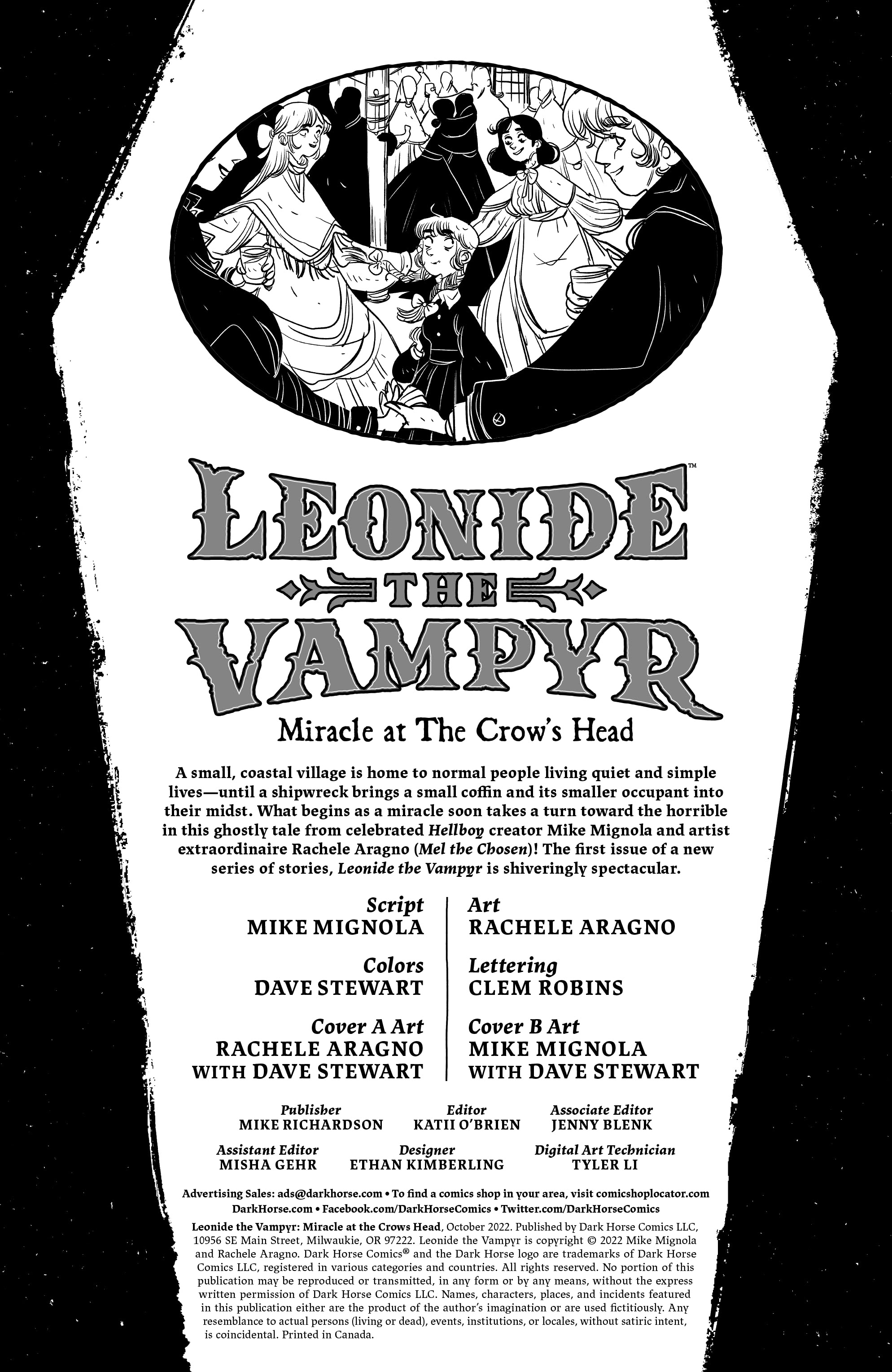 Read online Leonide the Vampyre: Miracle at The Crow's Head comic -  Issue # Full - 2