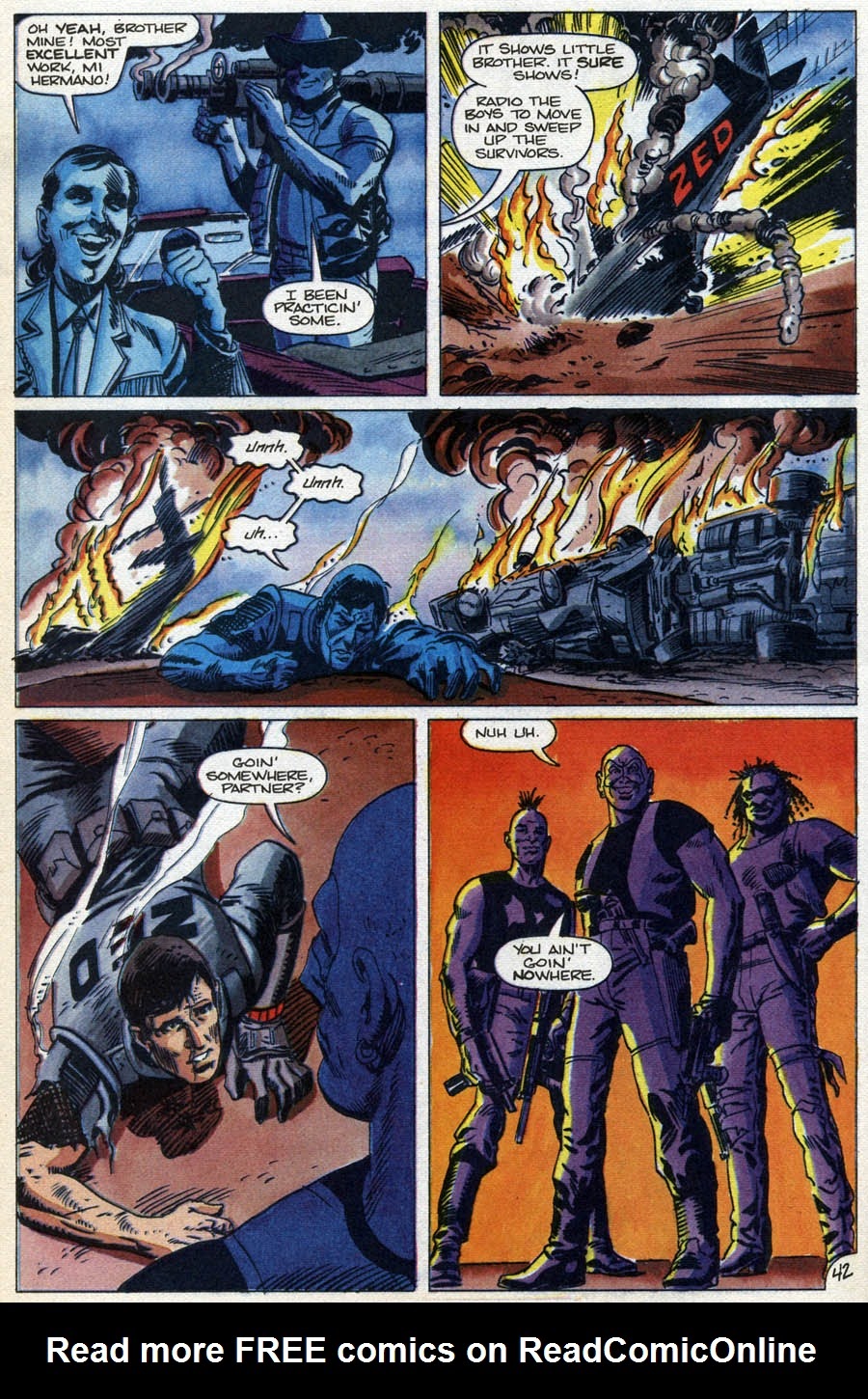 Read online Supercops comic -  Issue #1 - 43
