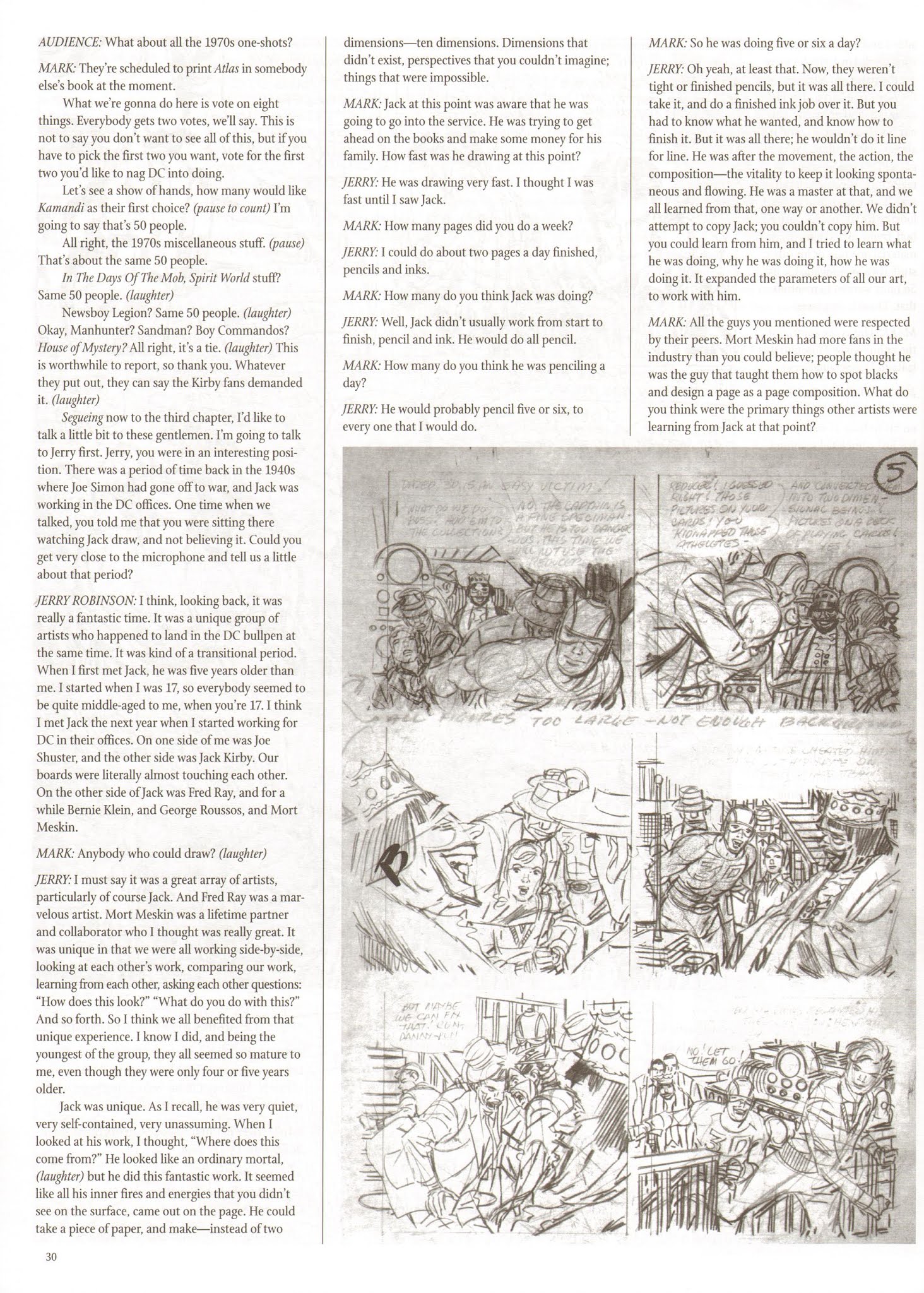 Read online The Jack Kirby Collector comic -  Issue #53 - 31